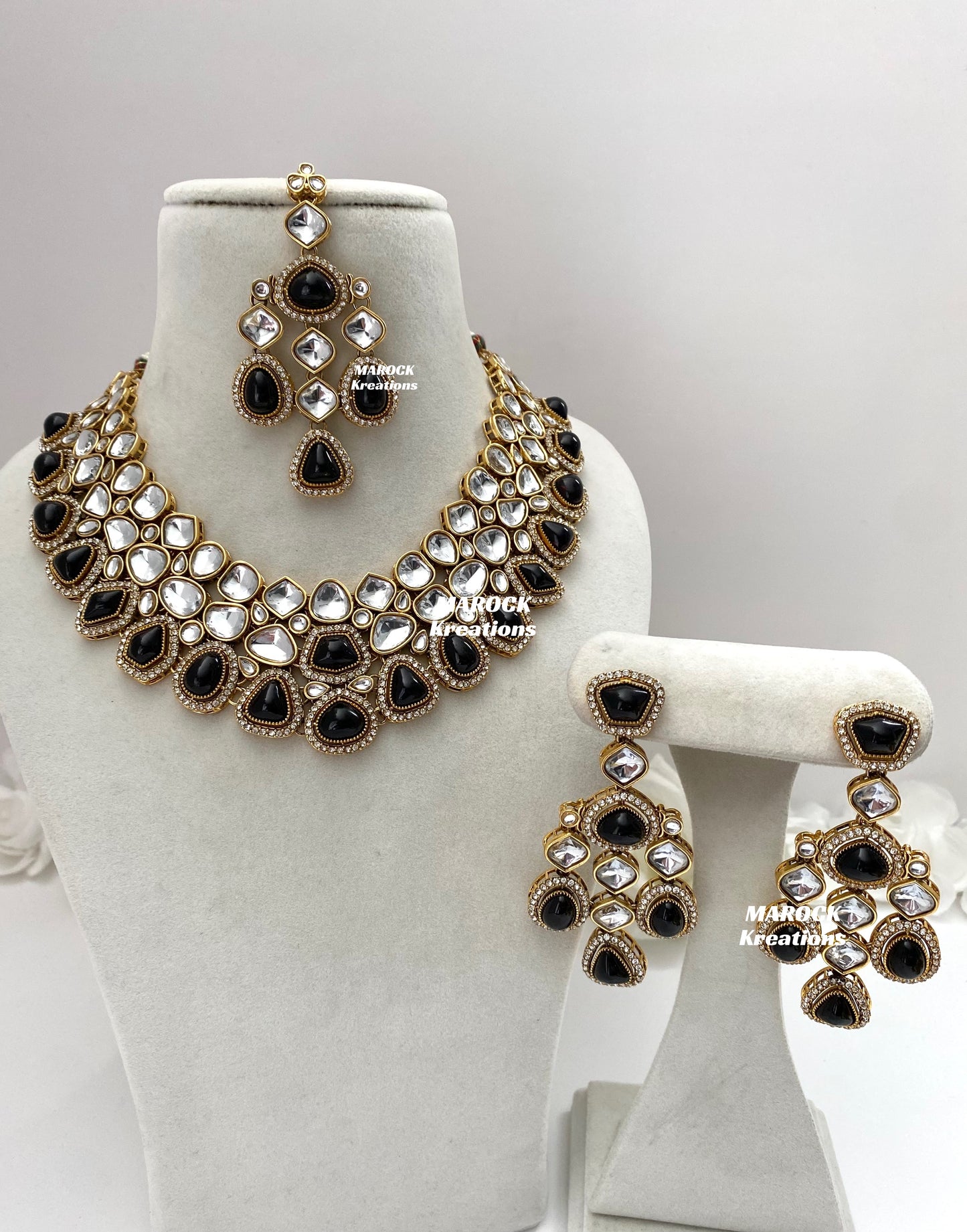 Patriza Sabyasachi inspired Premium Quality Kundan Statement Necklace set