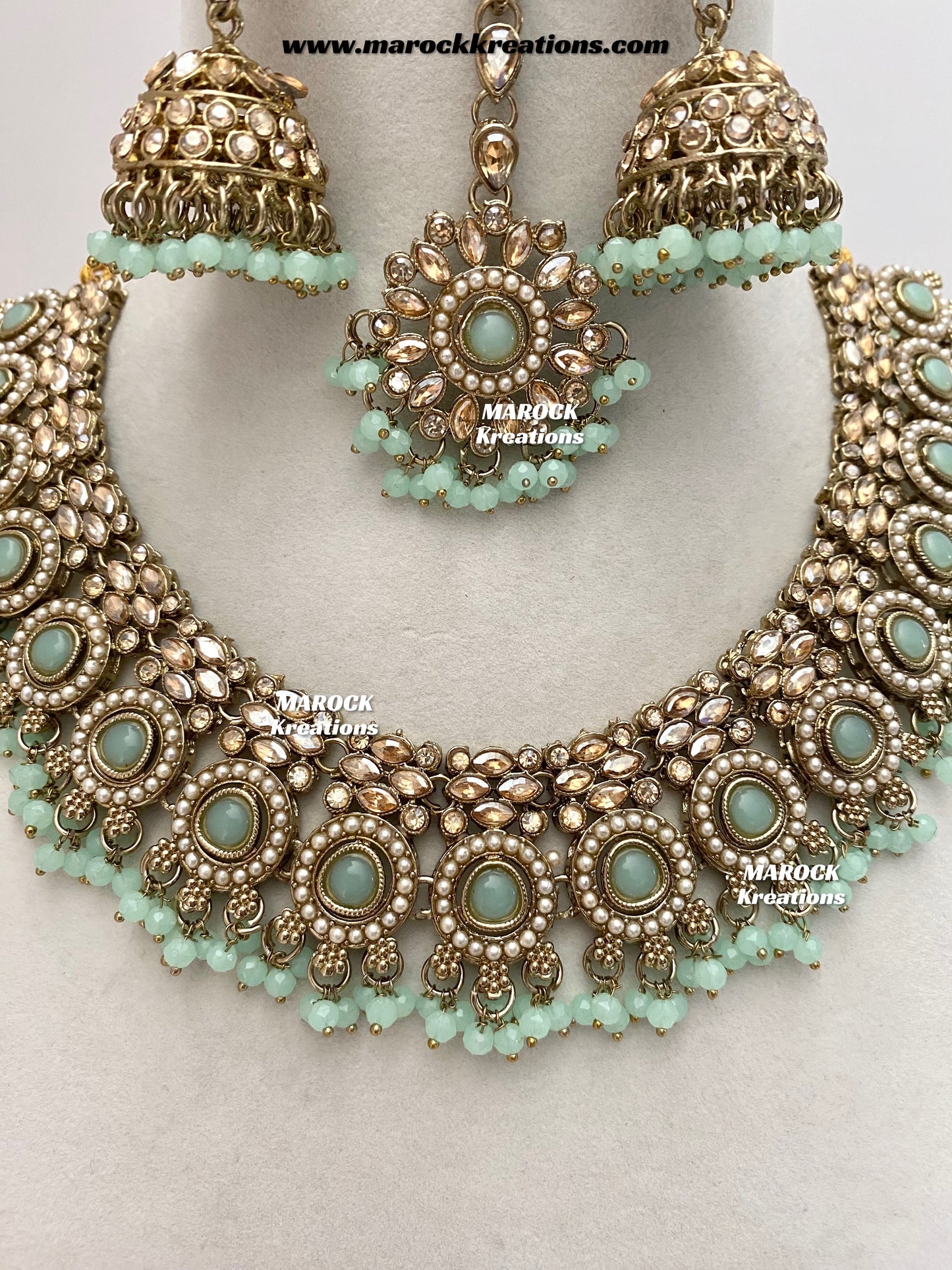 Sameera Polki Necklace set
