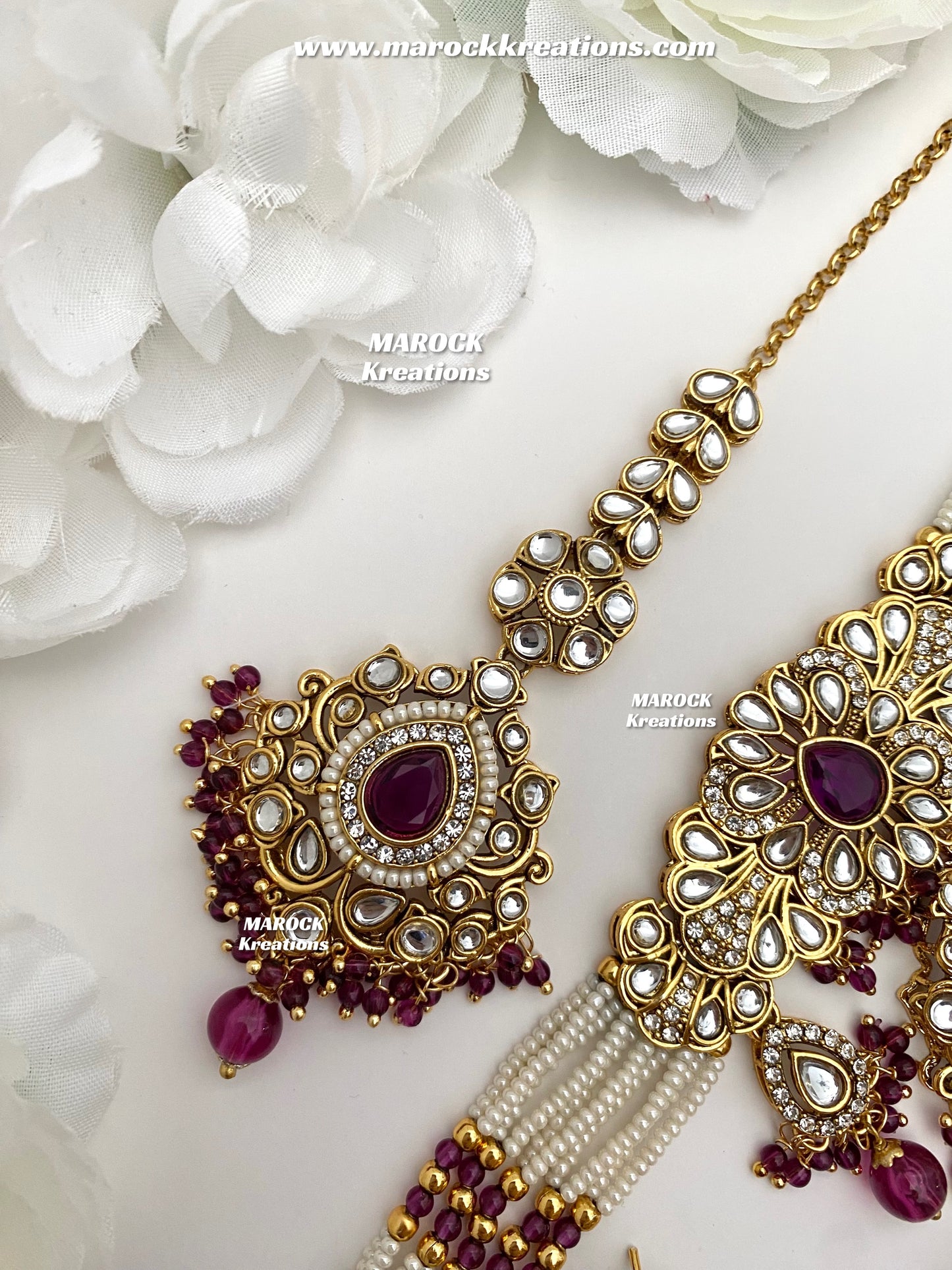 Mahima Premium Quality Kundan Choker set