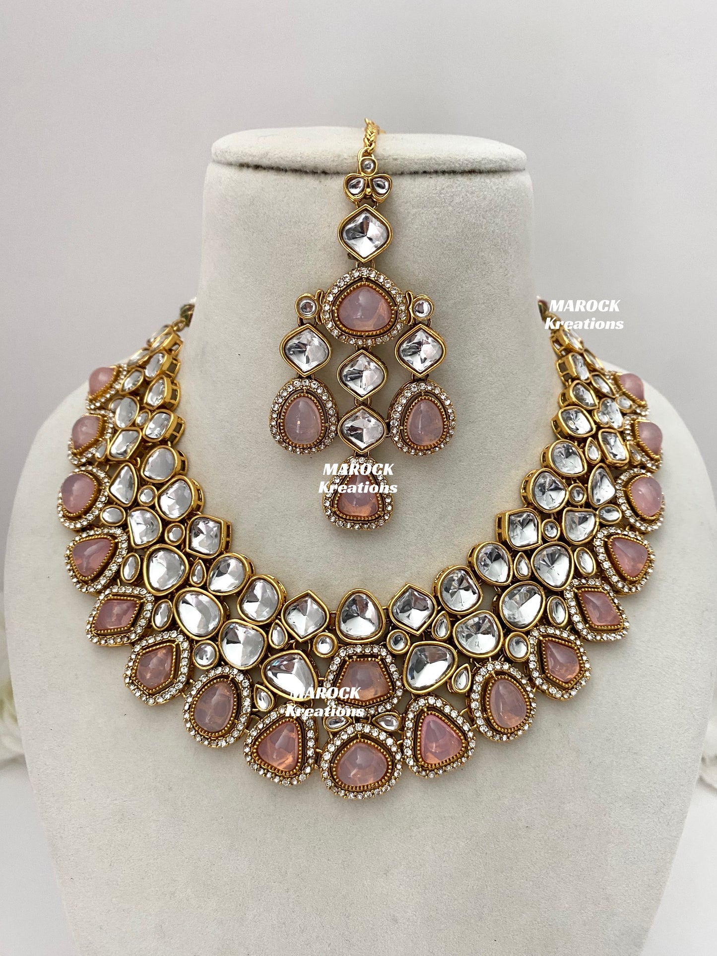 Patriza Sabyasachi inspired Premium Quality Kundan Statement Necklace set