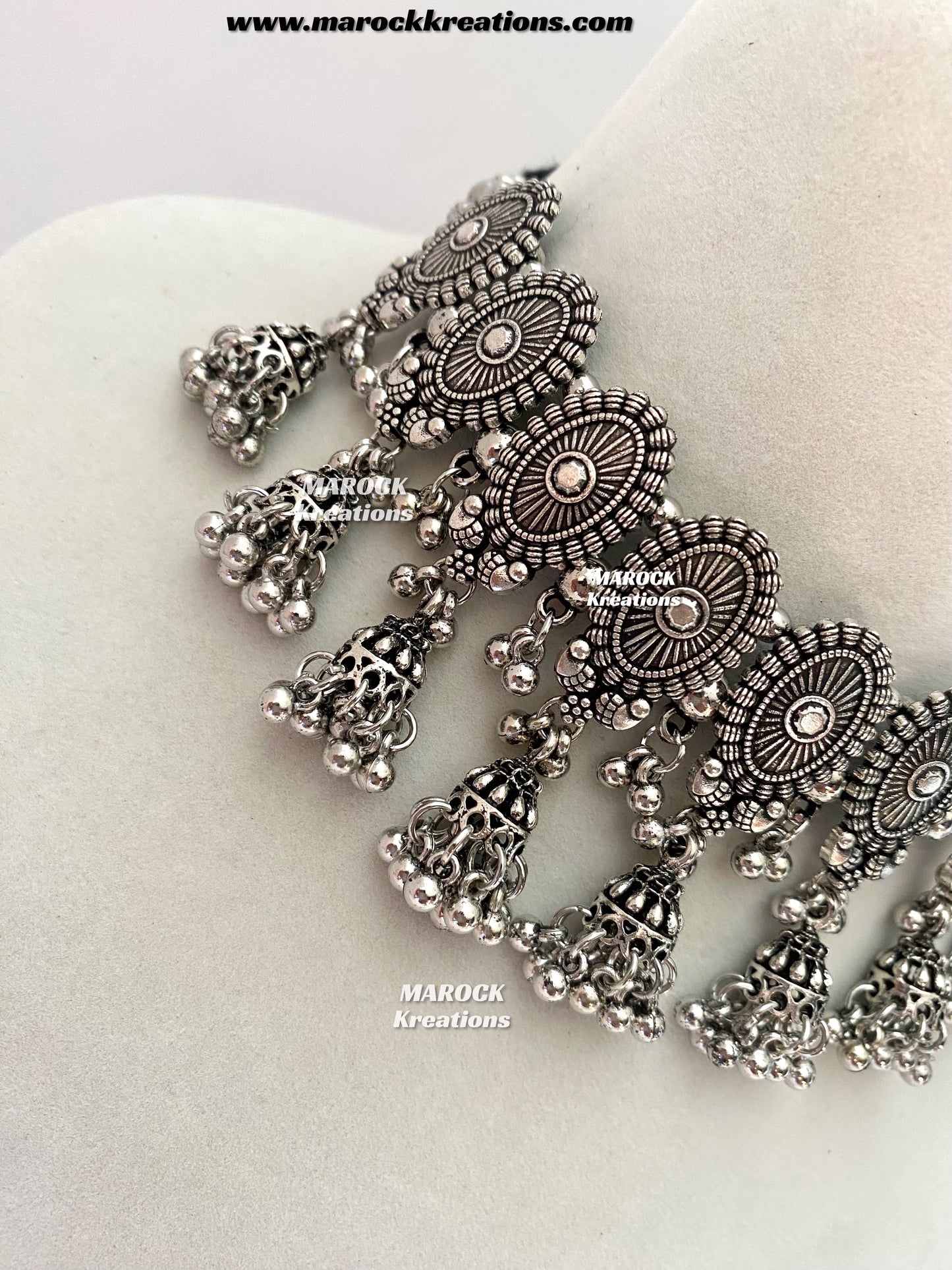 Oxidized Choker set