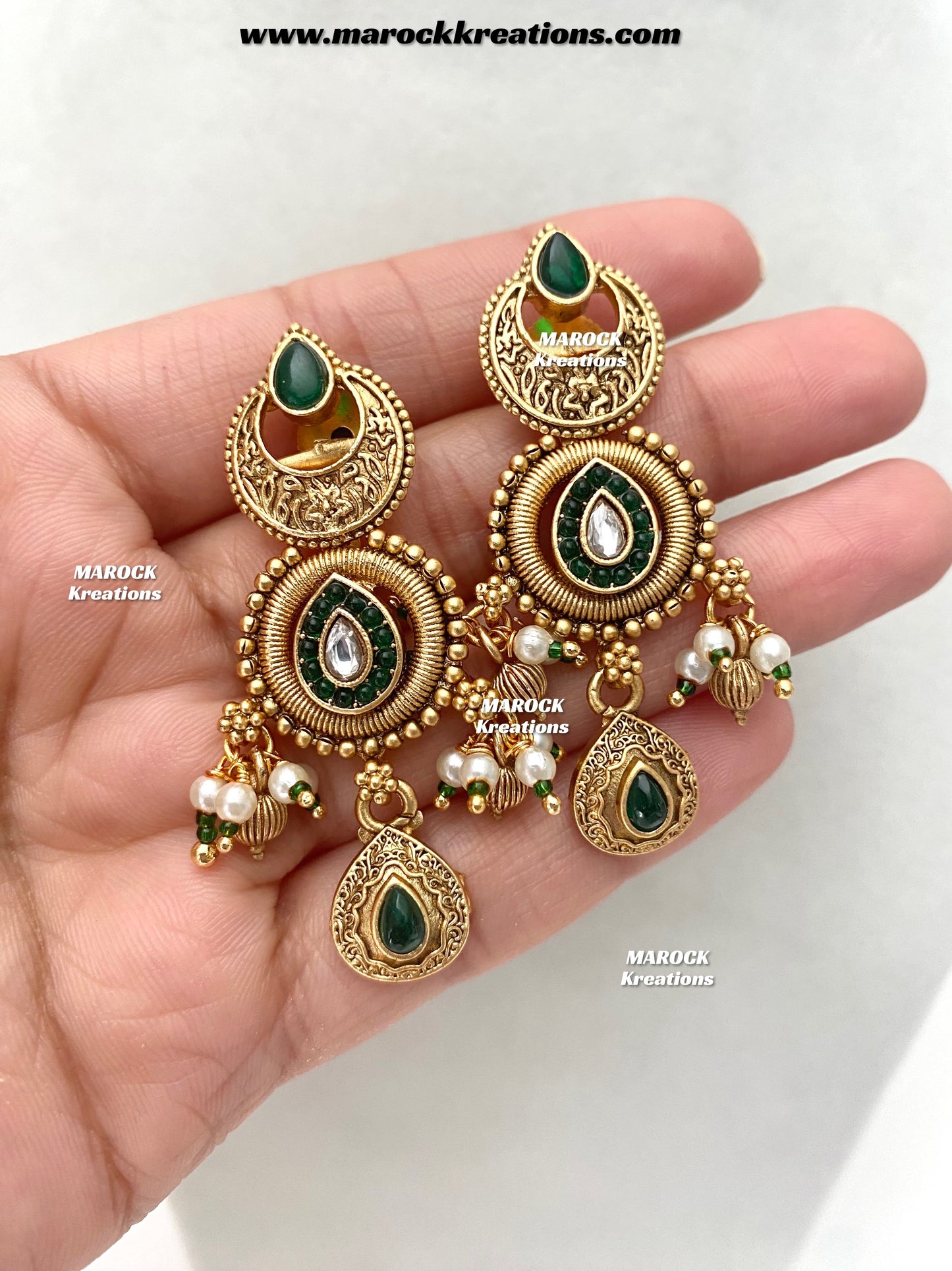 Swapna Gold Plated Necklace set