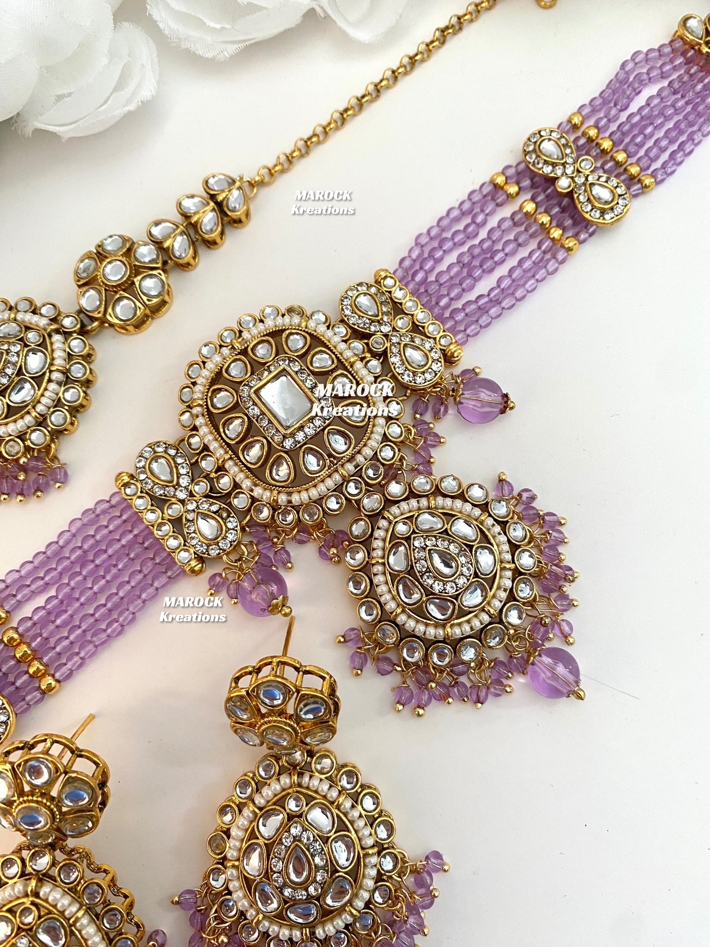 Simona Premium Quality Kundan Choker set