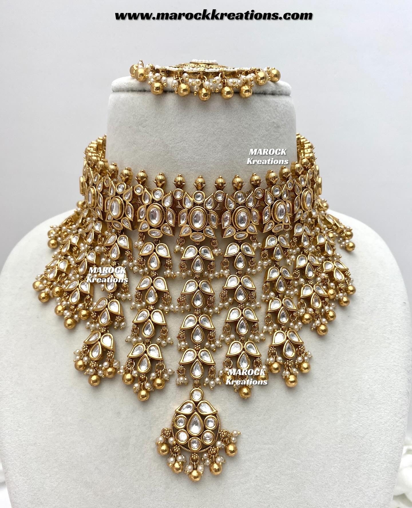 Bonita Premium Quality Gold Plated Bridal set