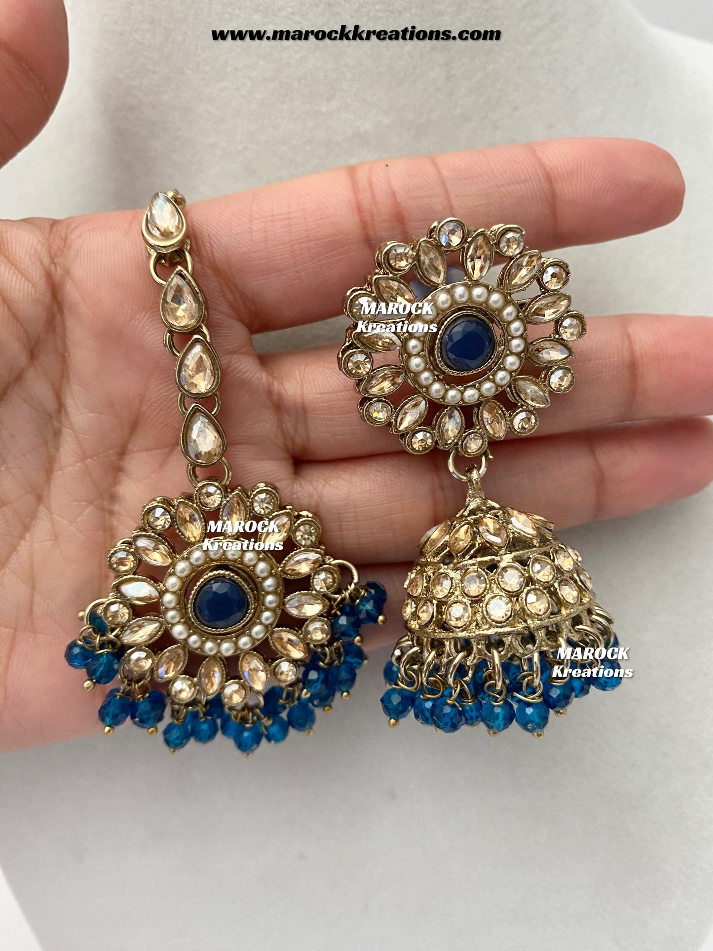 Sameera Polki Necklace set