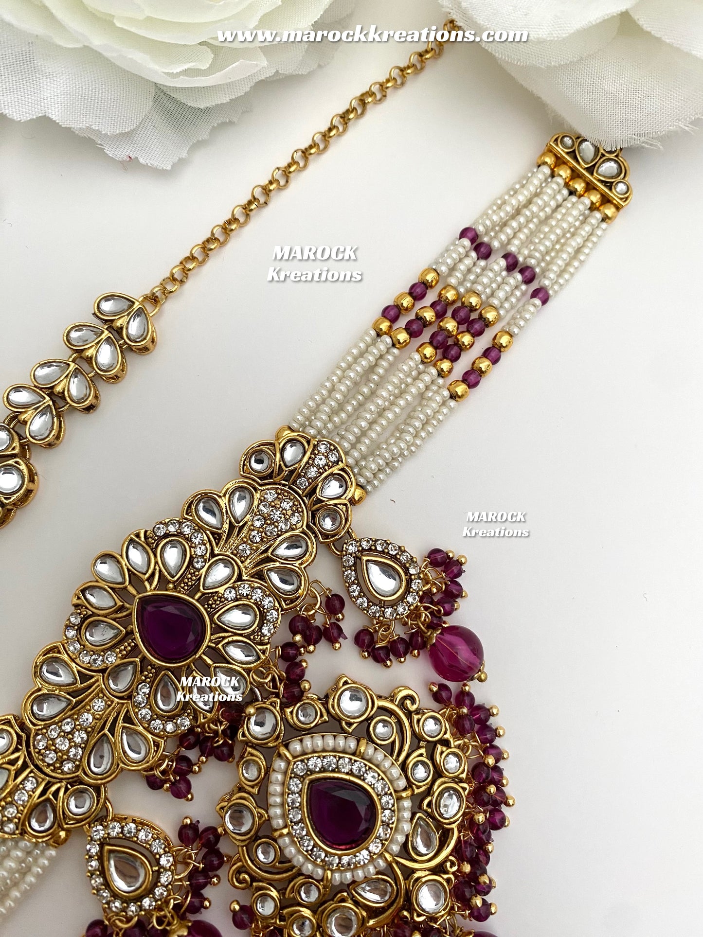 Mahima Premium Quality Kundan Choker set