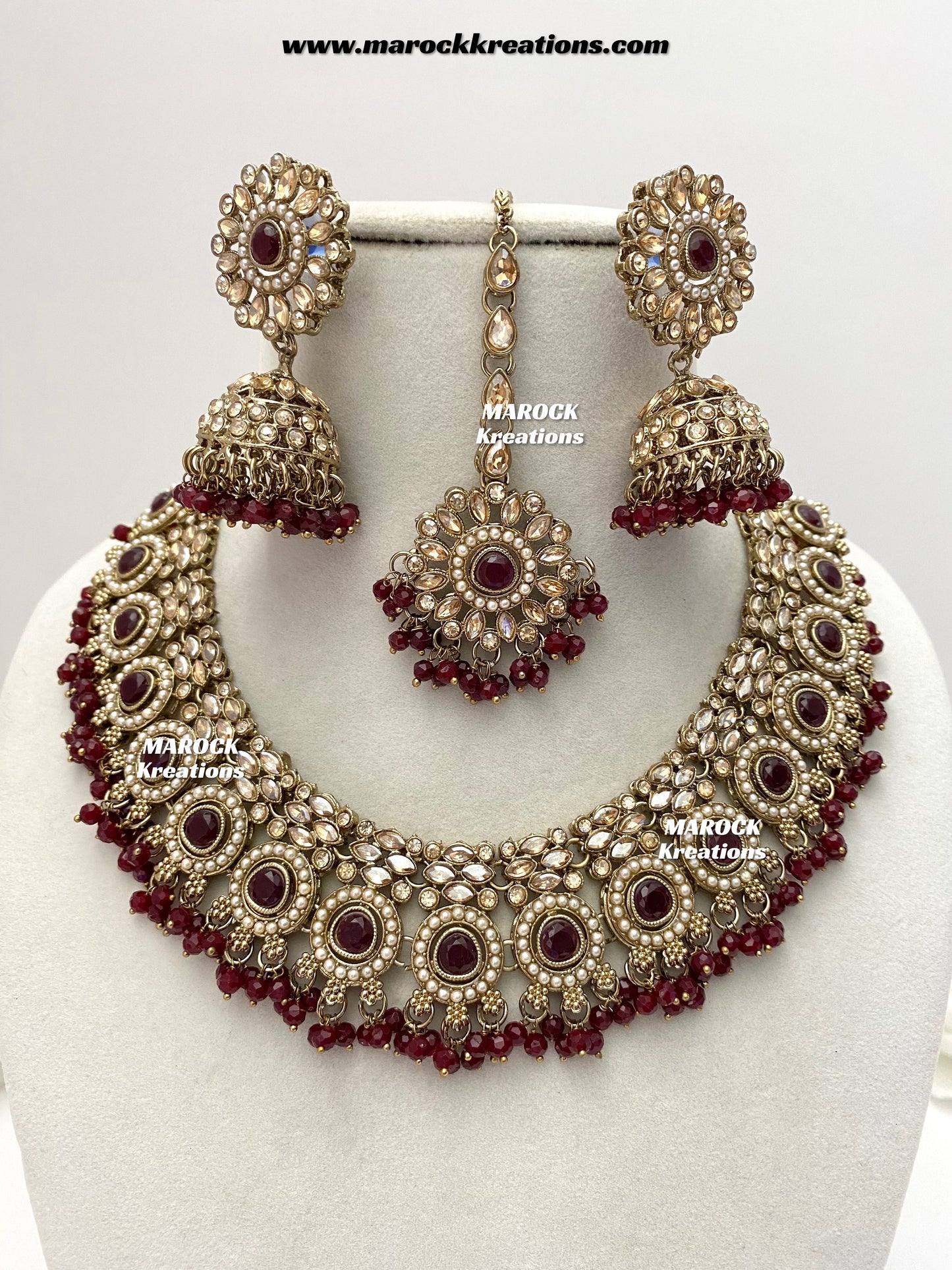 Sameera Polki Necklace set