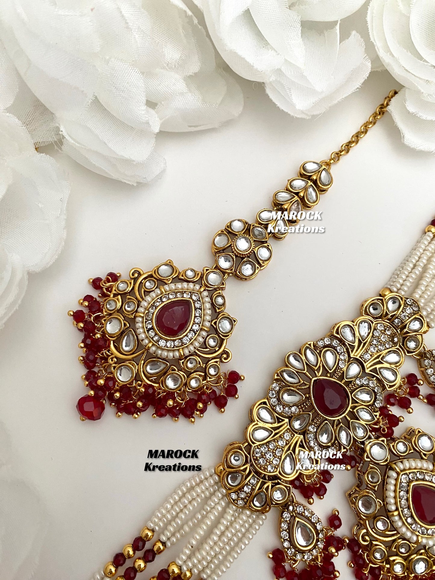 Mahima Premium Quality Kundan Choker set