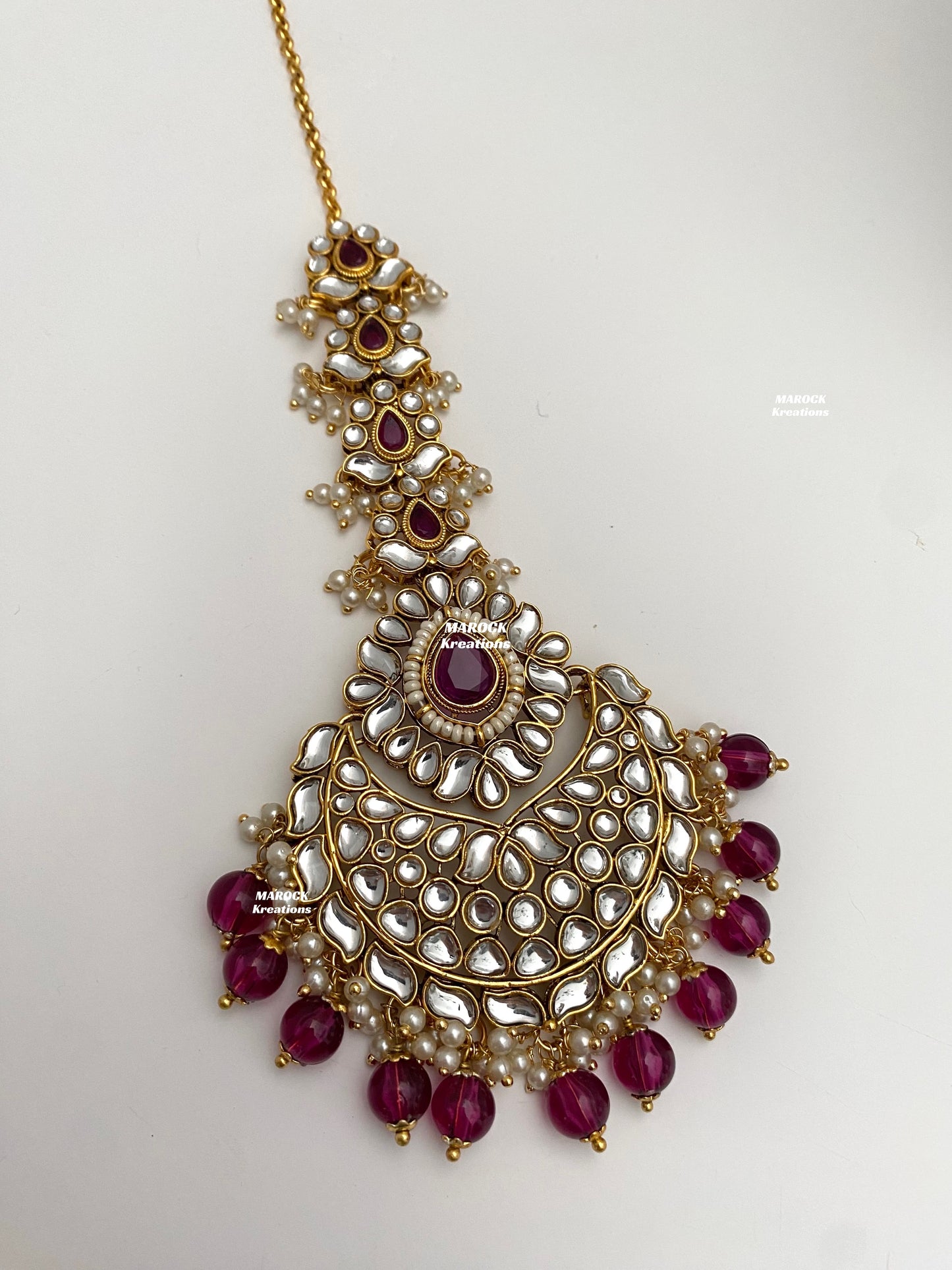 Bhavika Premium Quality Kundan choker/Necklace set
