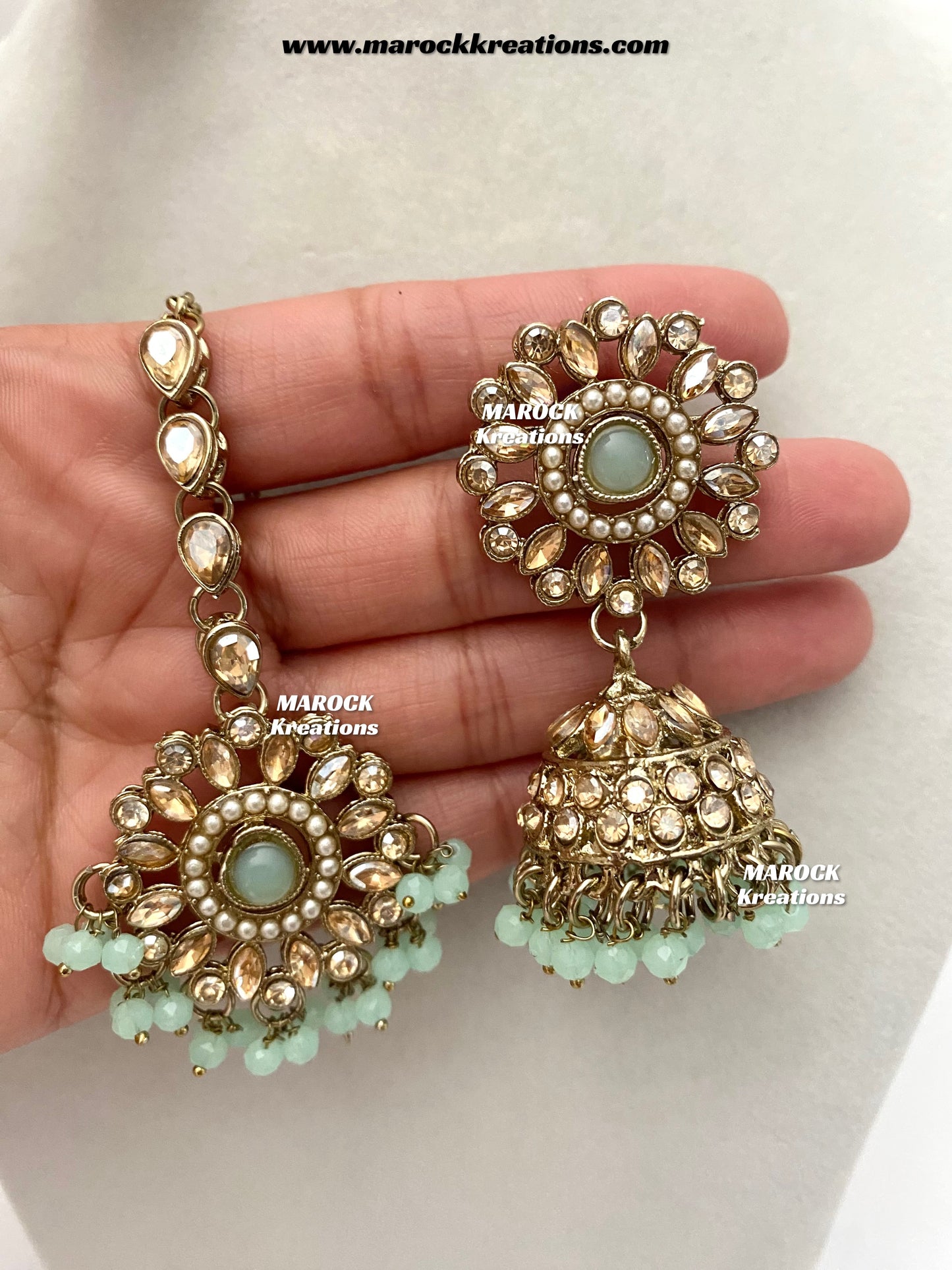 Sameera Polki Necklace set
