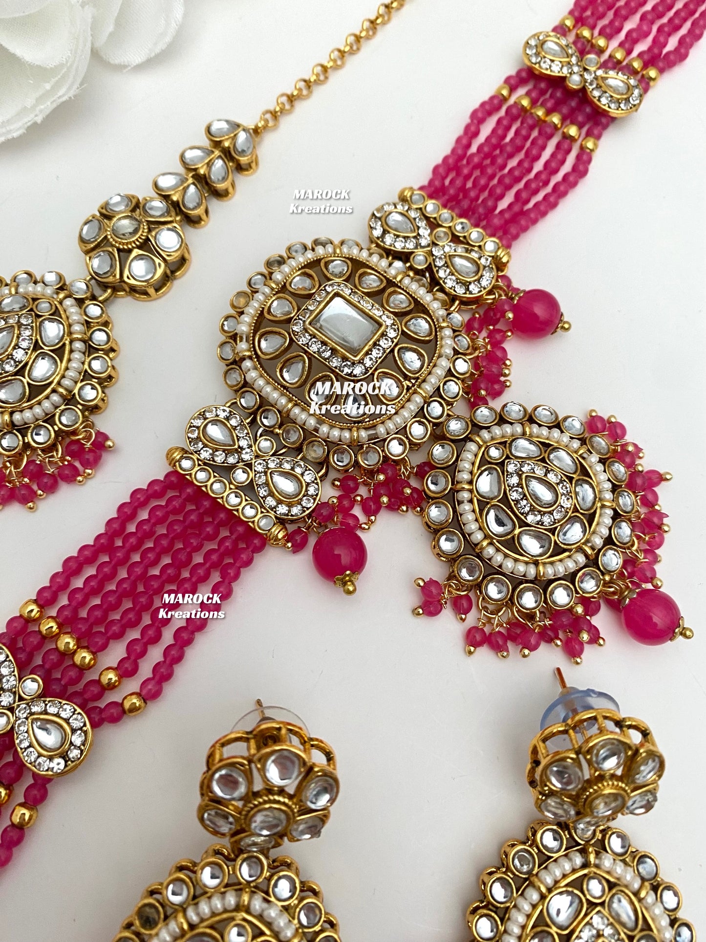 Simona Premium Quality Kundan Choker set