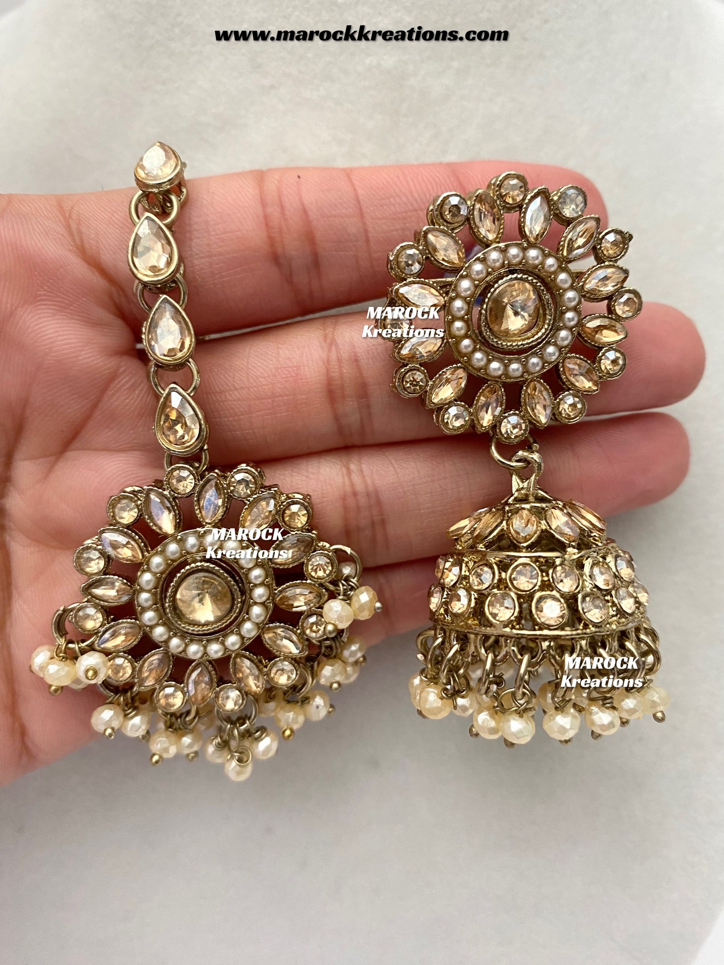 Sameera Polki Necklace set