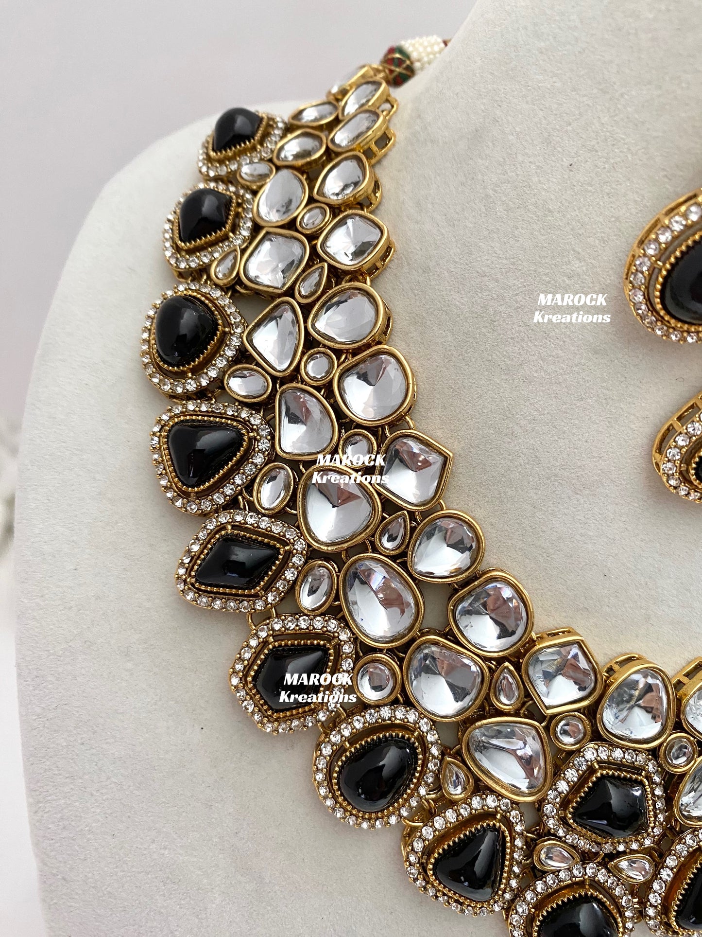 Patriza Sabyasachi inspired Premium Quality Kundan Statement Necklace set