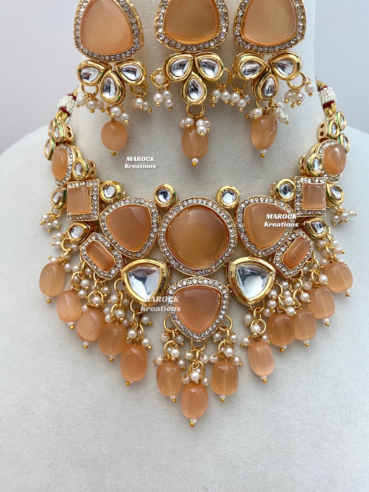Kundan Statement Necklace set