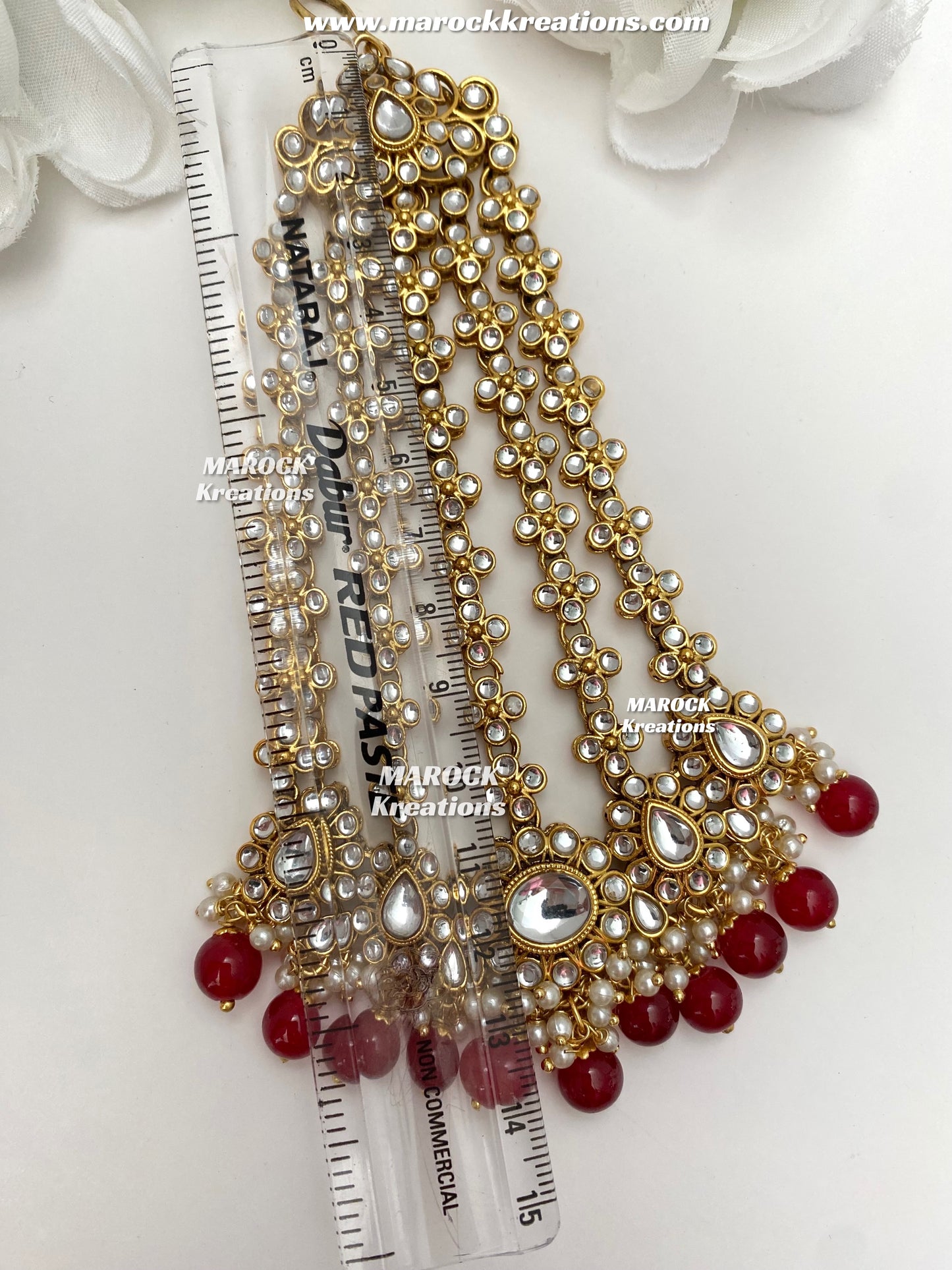 Premium Quality Kundan Jhoomer/Passa