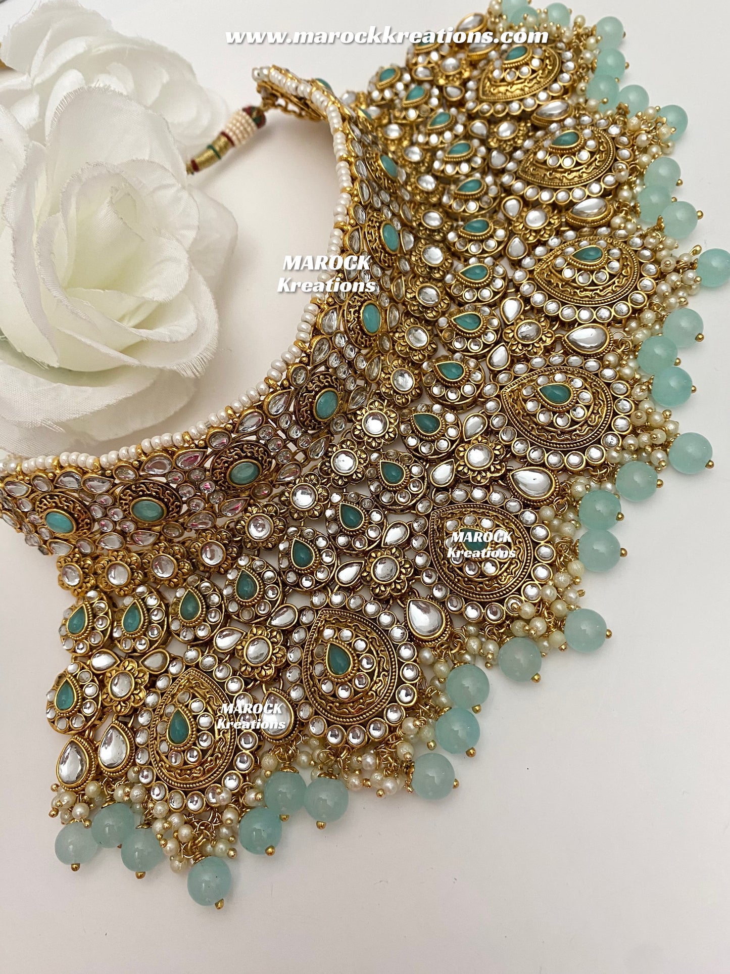 Salma Premium Quality Kundan Bridal set/bridal jewelry