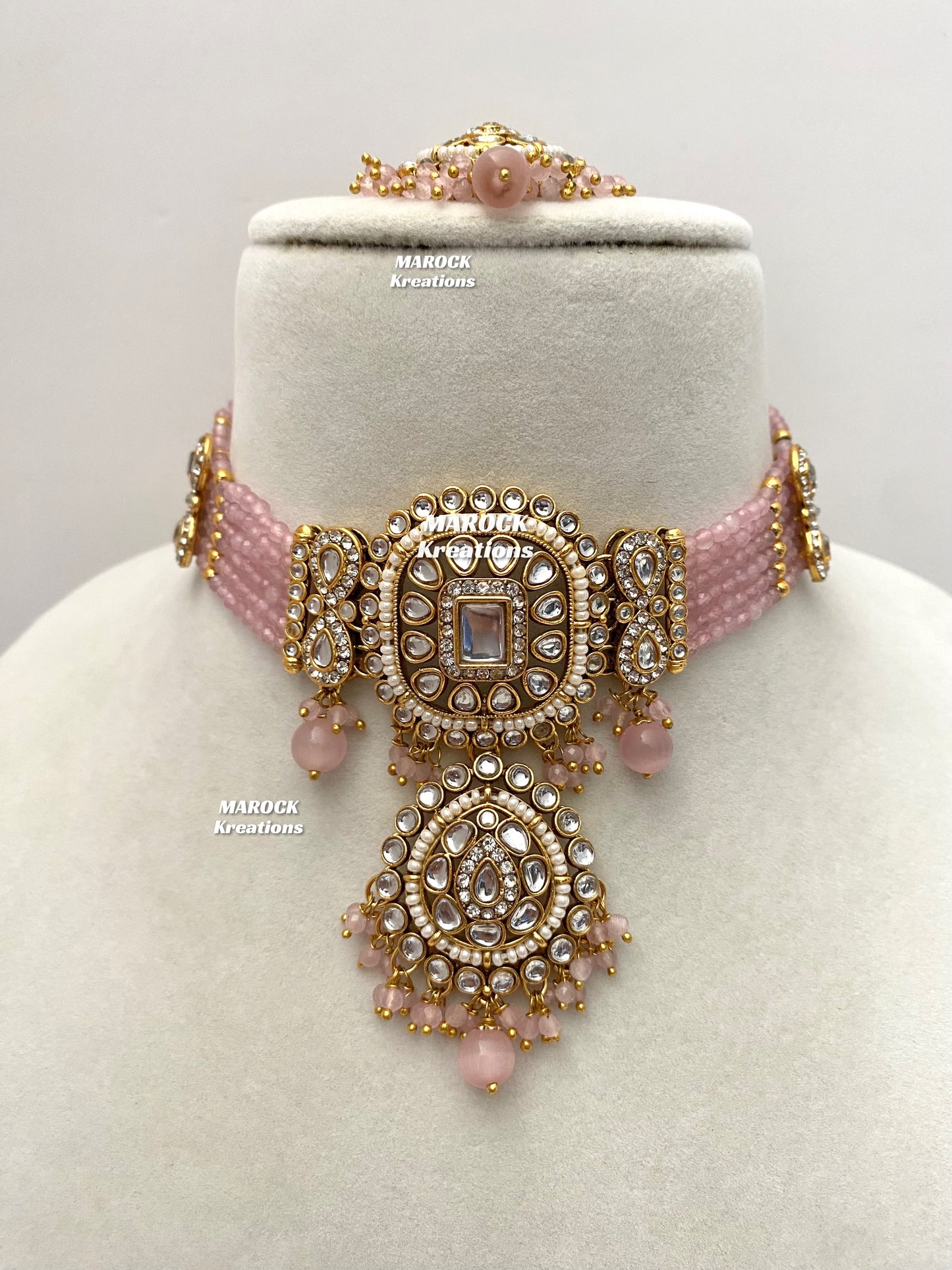 Simona Premium Quality Kundan Choker set