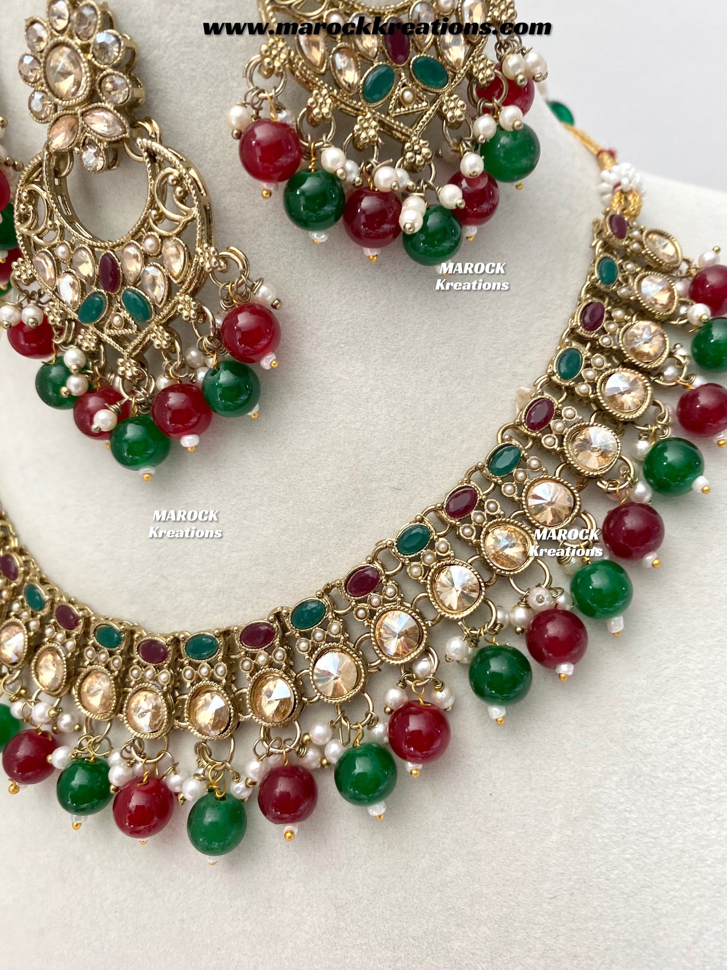 Shefa Polki Necklace set