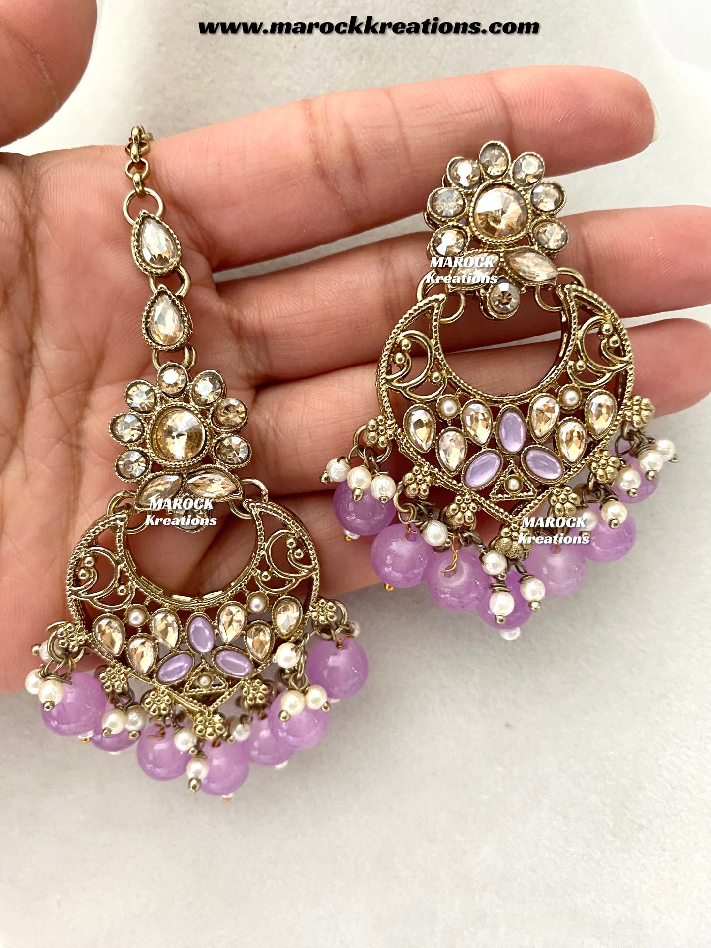 Shefa Polki Necklace set