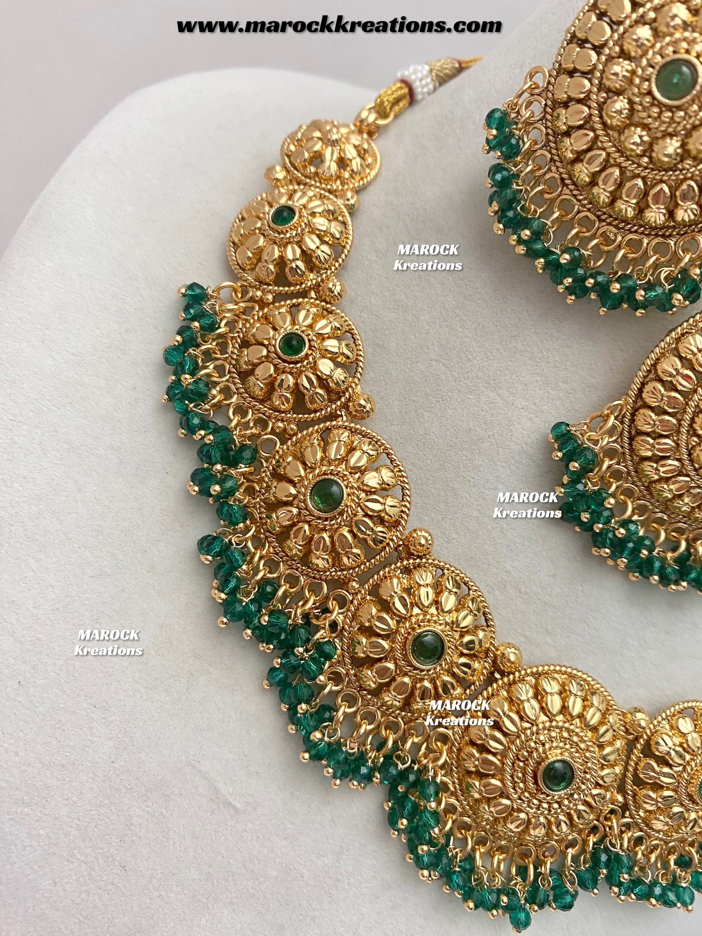 Roxana Premium Quality Gold Plated necklace set