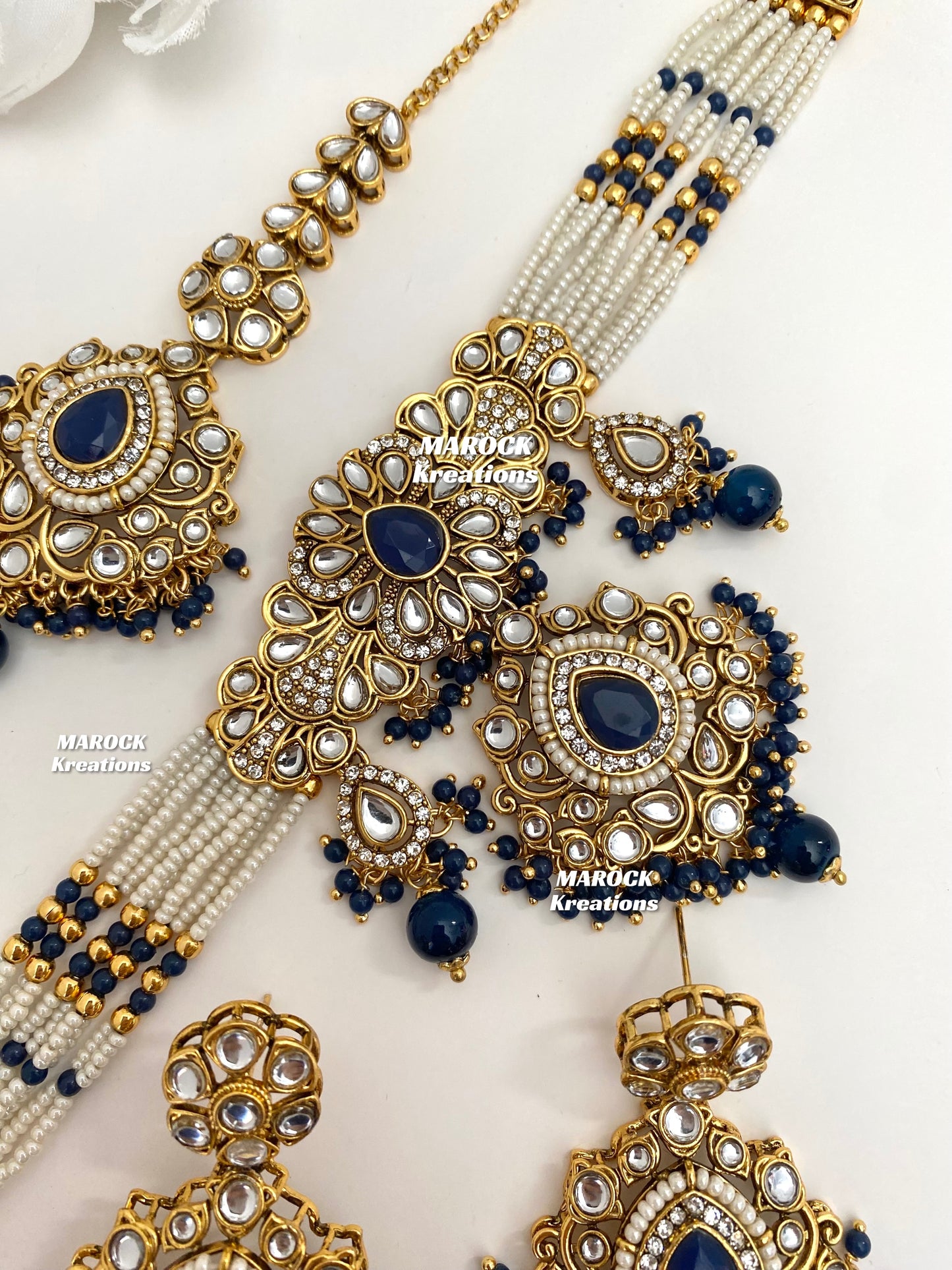 Mahima Premium Quality Kundan Choker set