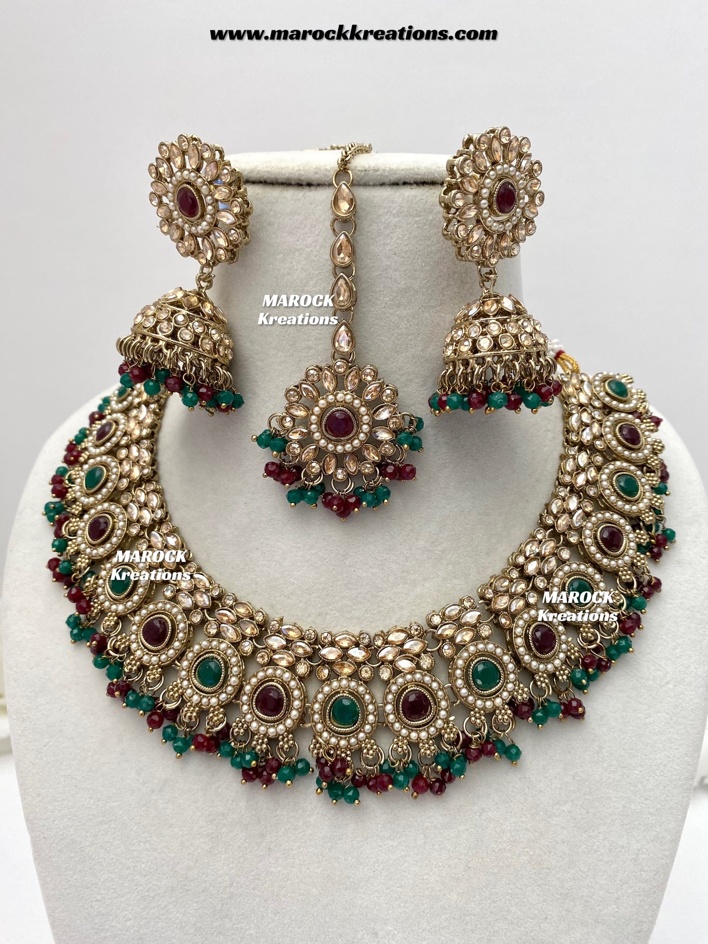 Sameera Polki Necklace set