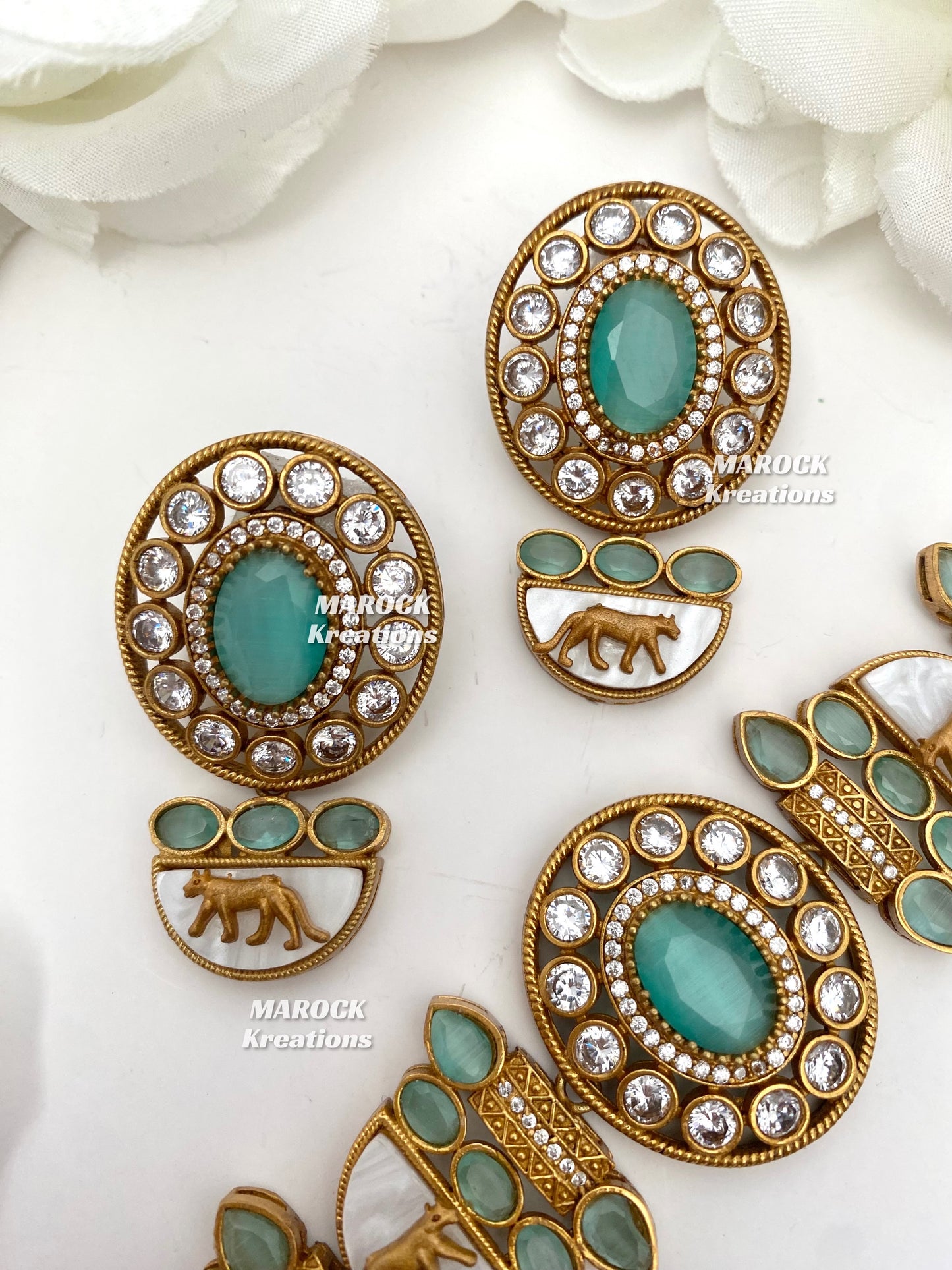 Marina Sabyasachi inspired Kundan Statement choker set