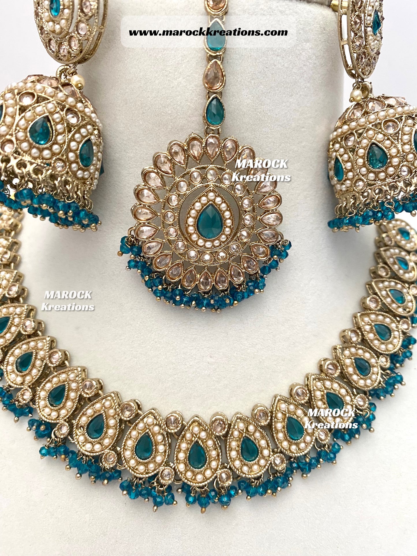 Tina Antique Polki Necklace set