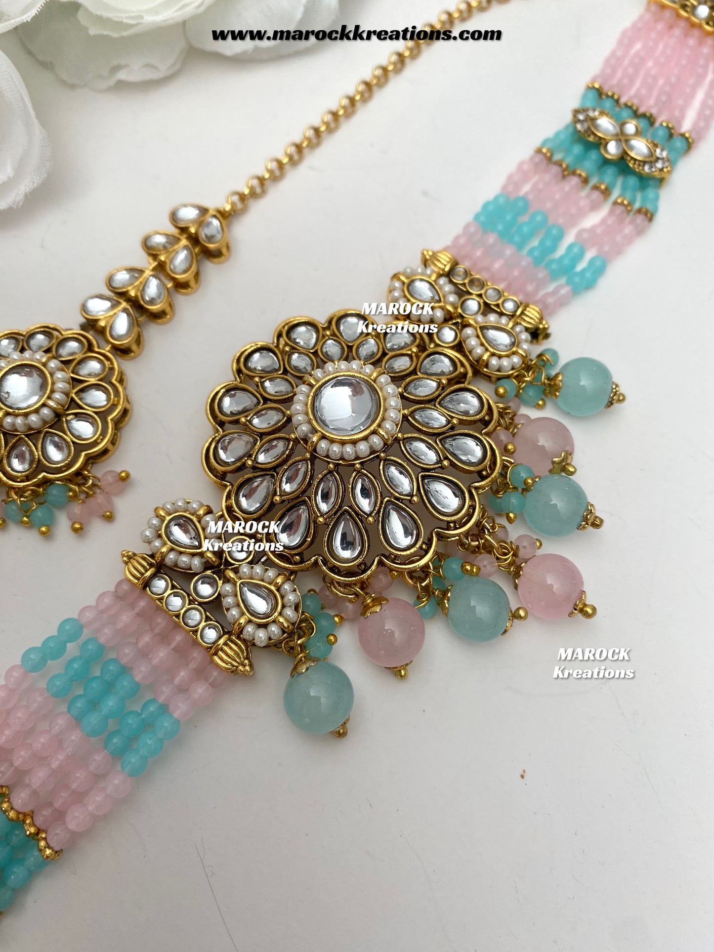 Ginni Premium Quality Kundan choker set