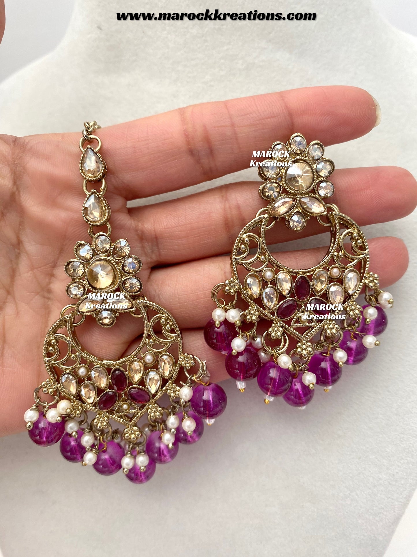 Shefa Polki Necklace set