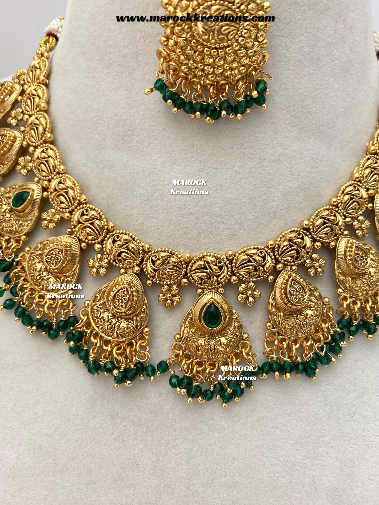 Lipika Premium Quality Gold Plated necklace set