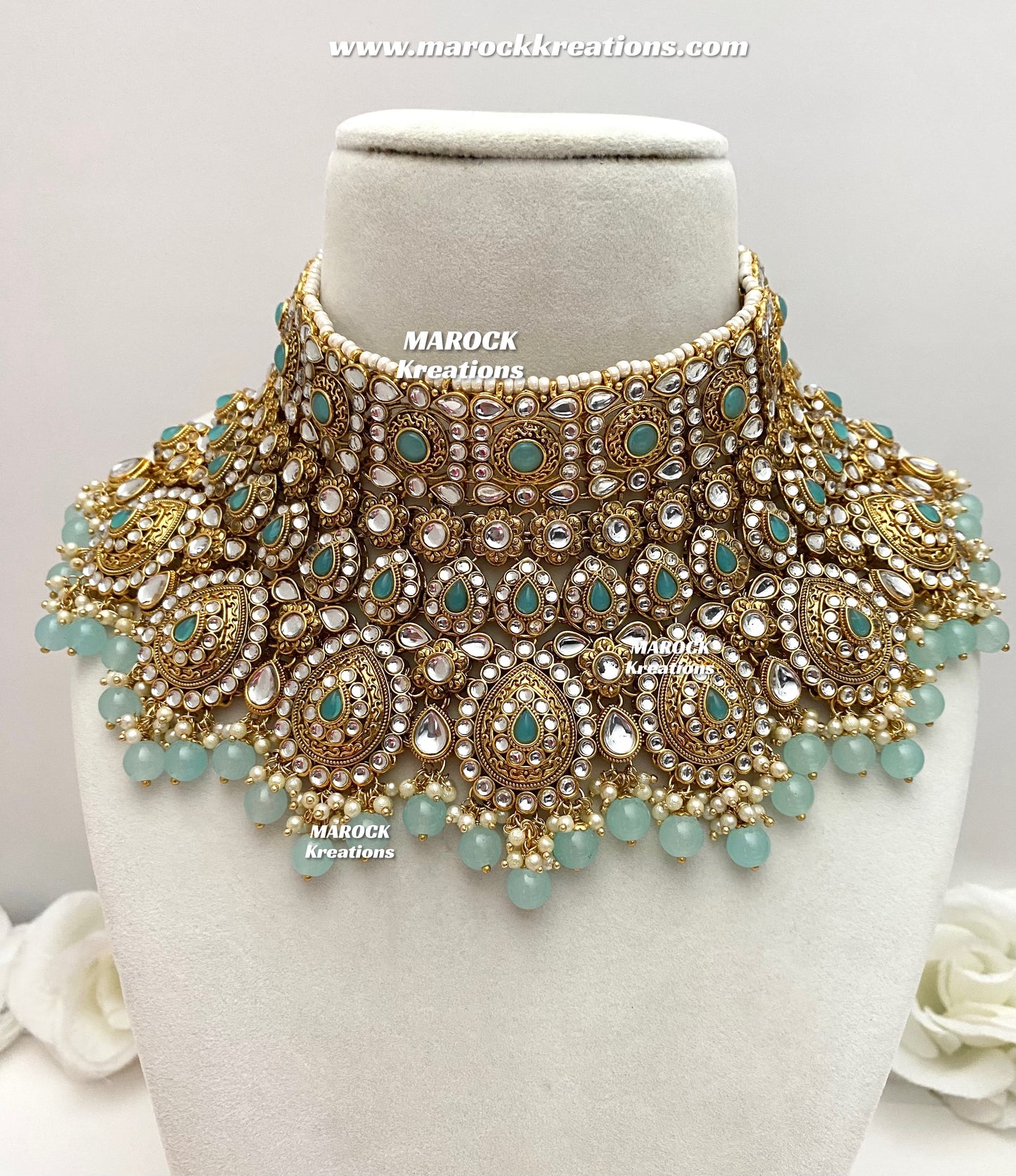 Salma Premium Quality Kundan Bridal set/bridal jewelry