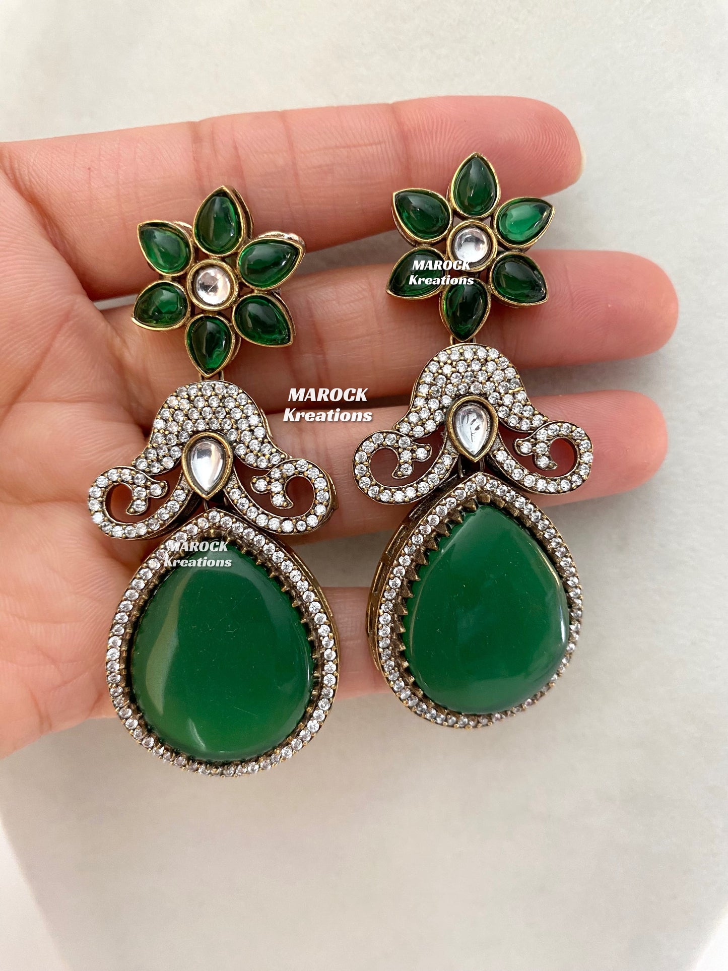 Freya Sabyasachi inspired Premium Quality Moissanite Kundan Necklace set