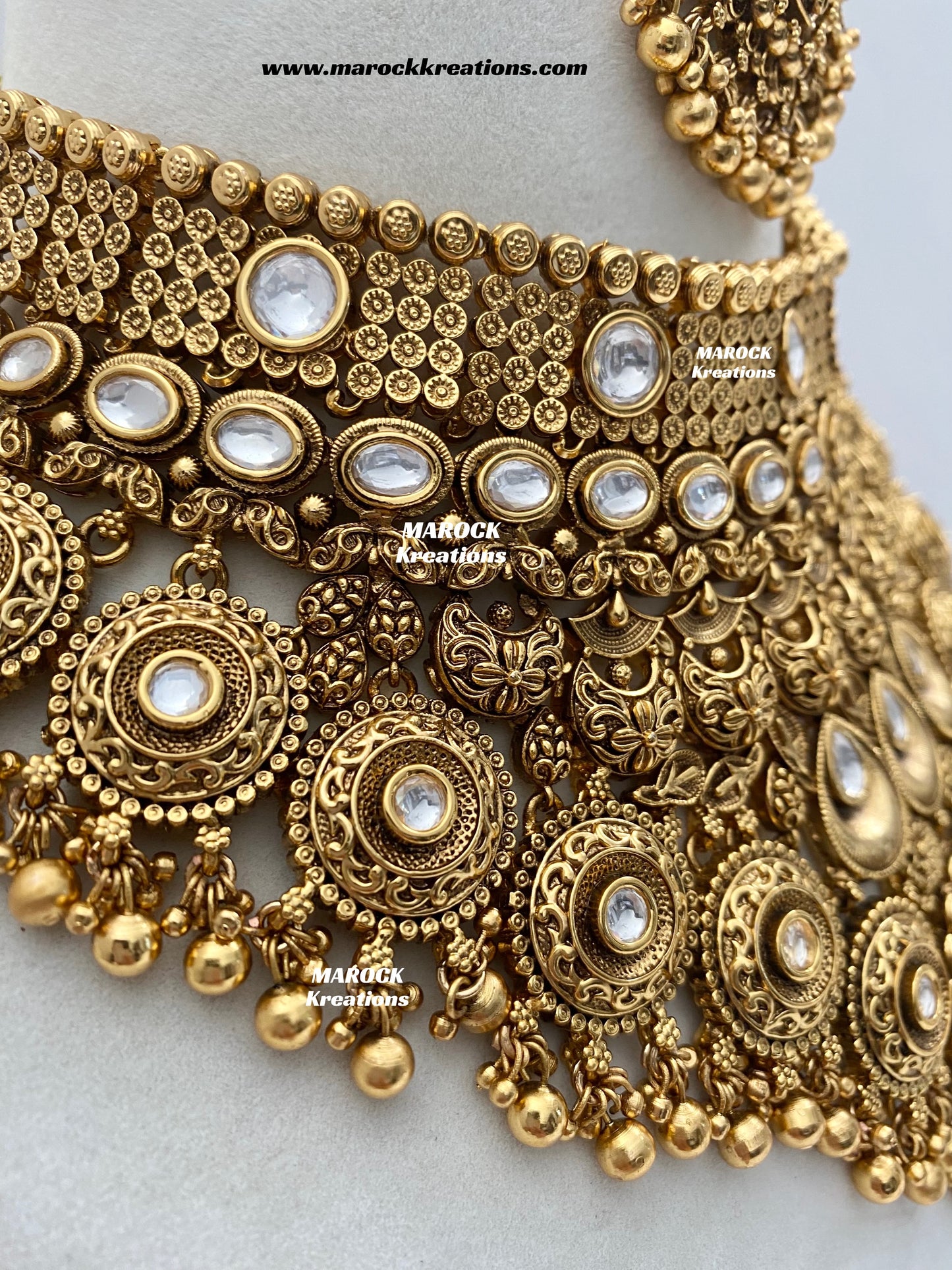 Manara Premium Quality Gold Plated Bridal set