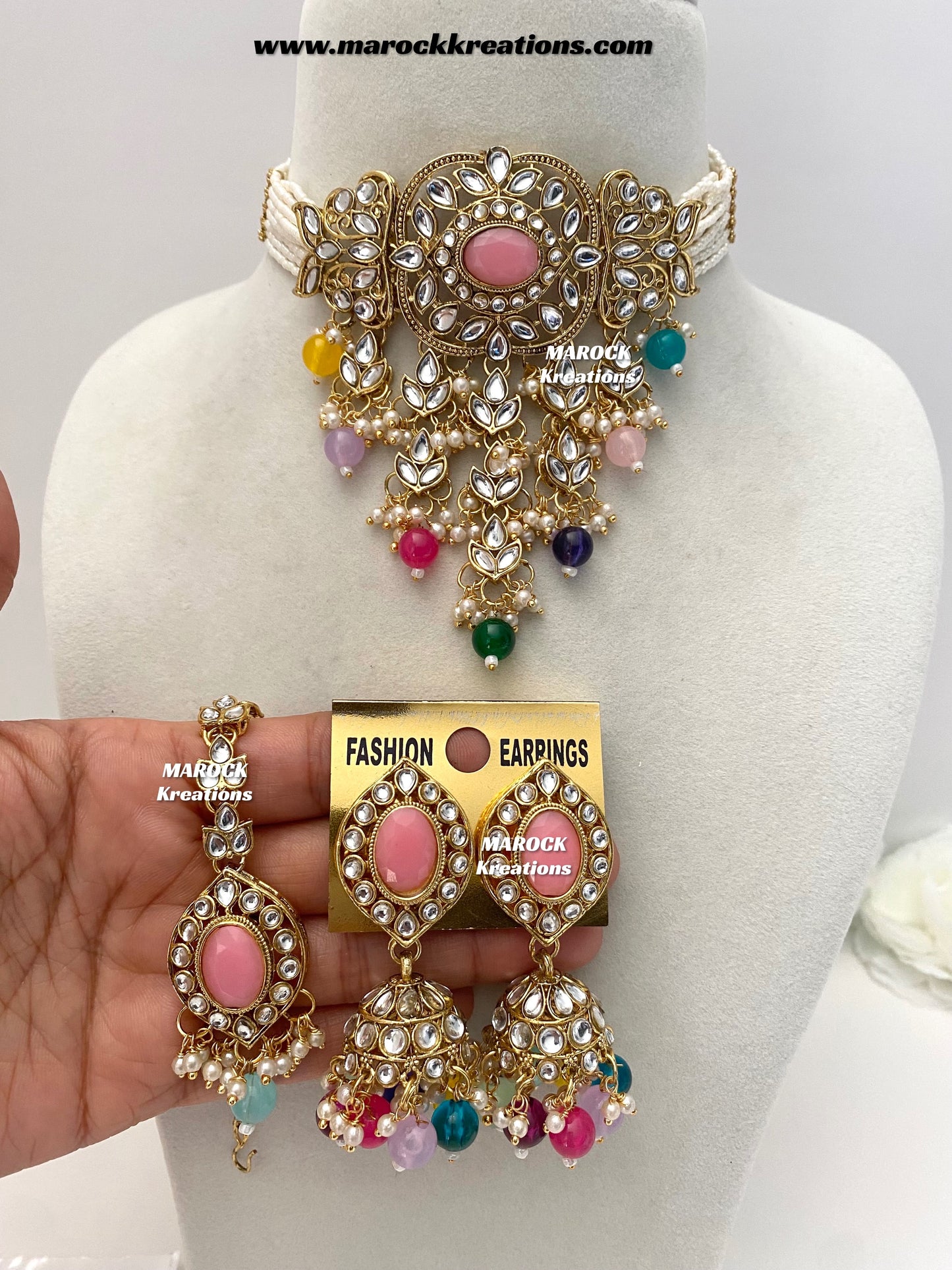 Krupa Kundan Choker set