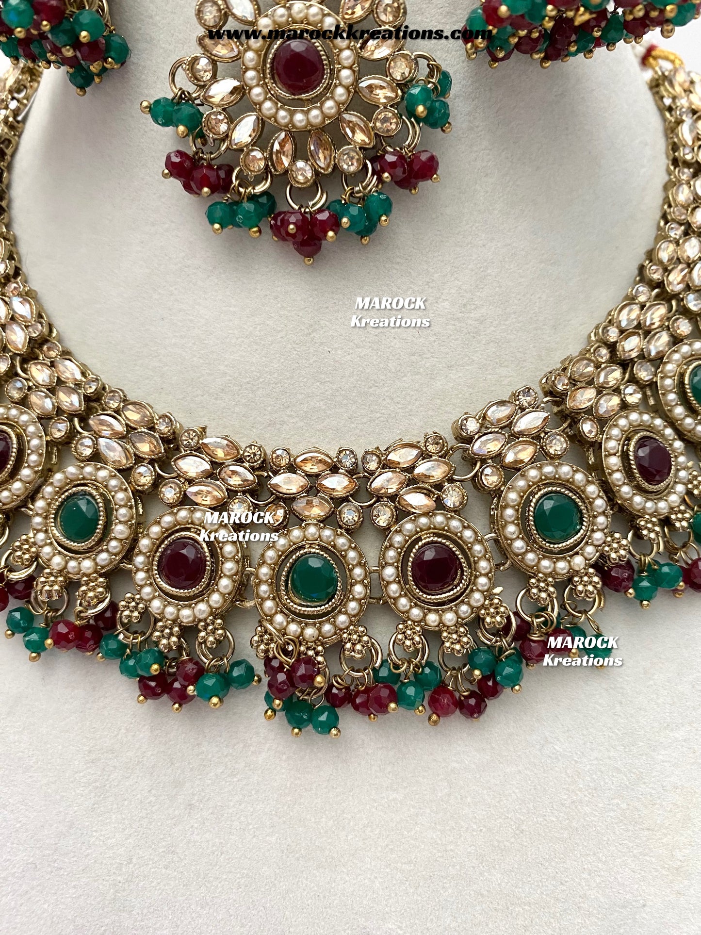 Sameera Polki Necklace set