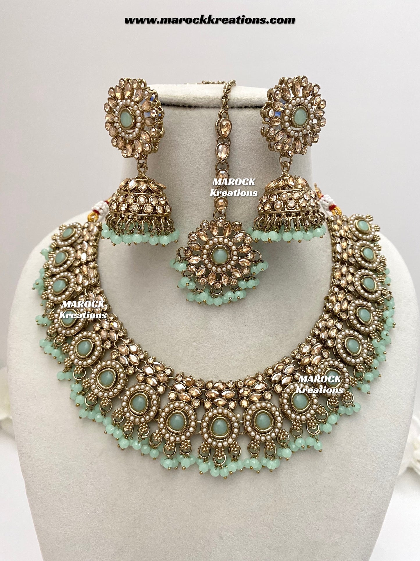Sameera Polki Necklace set