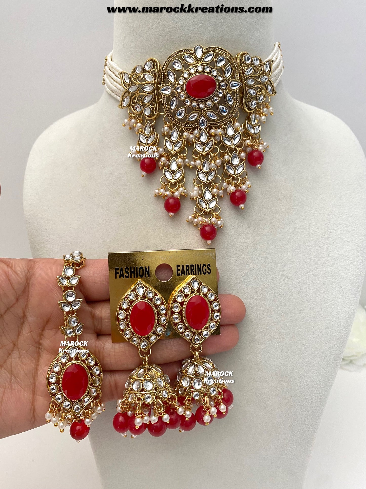 Yasreen Kundan Choker set