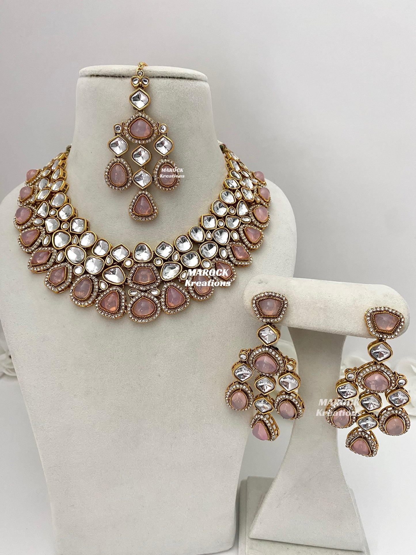 Patriza Sabyasachi inspired Premium Quality Kundan Statement Necklace set