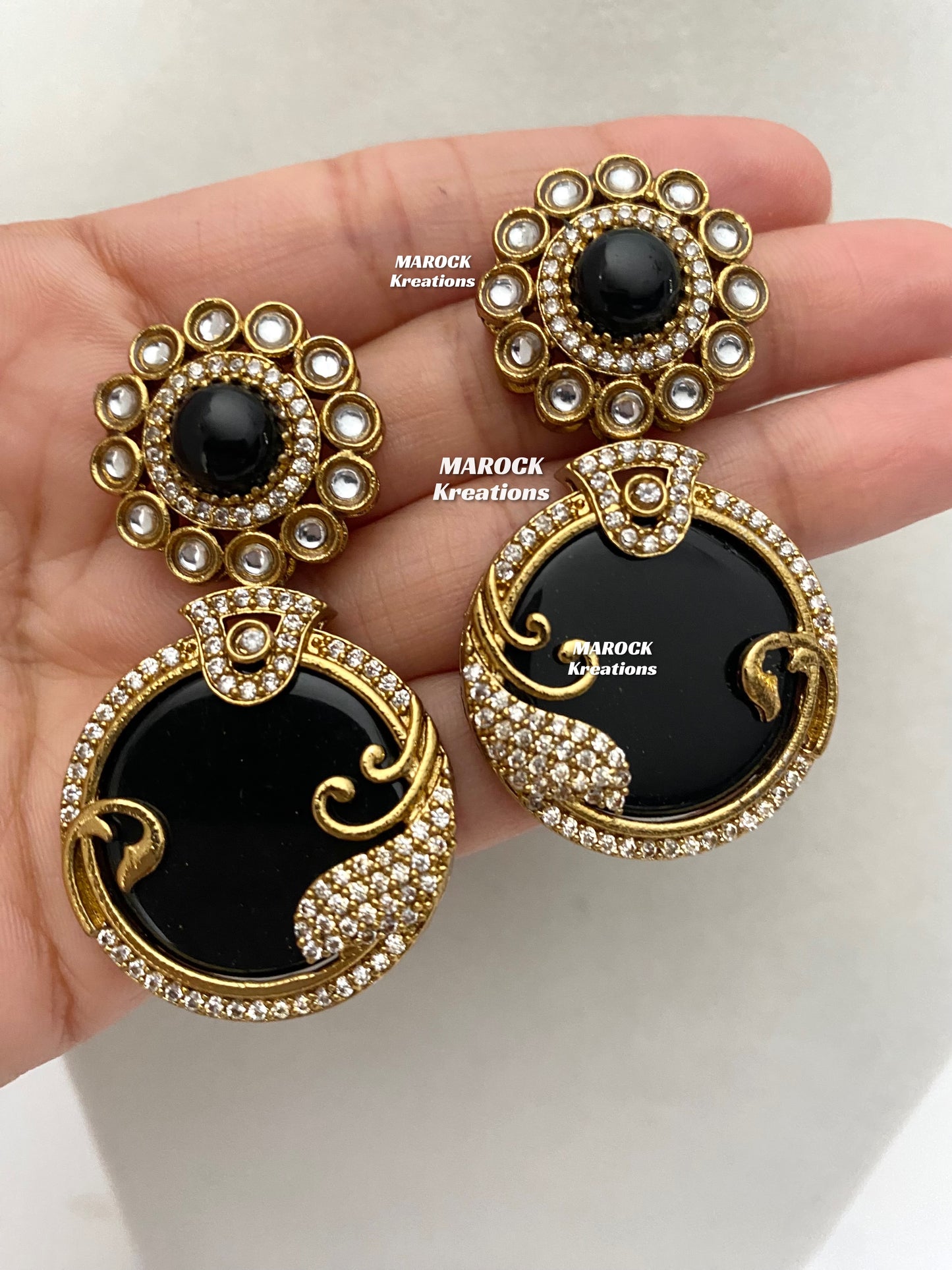 Haniya Sabyasachi inspired Premium Quality Moissanite Kundan Statement Necklace set