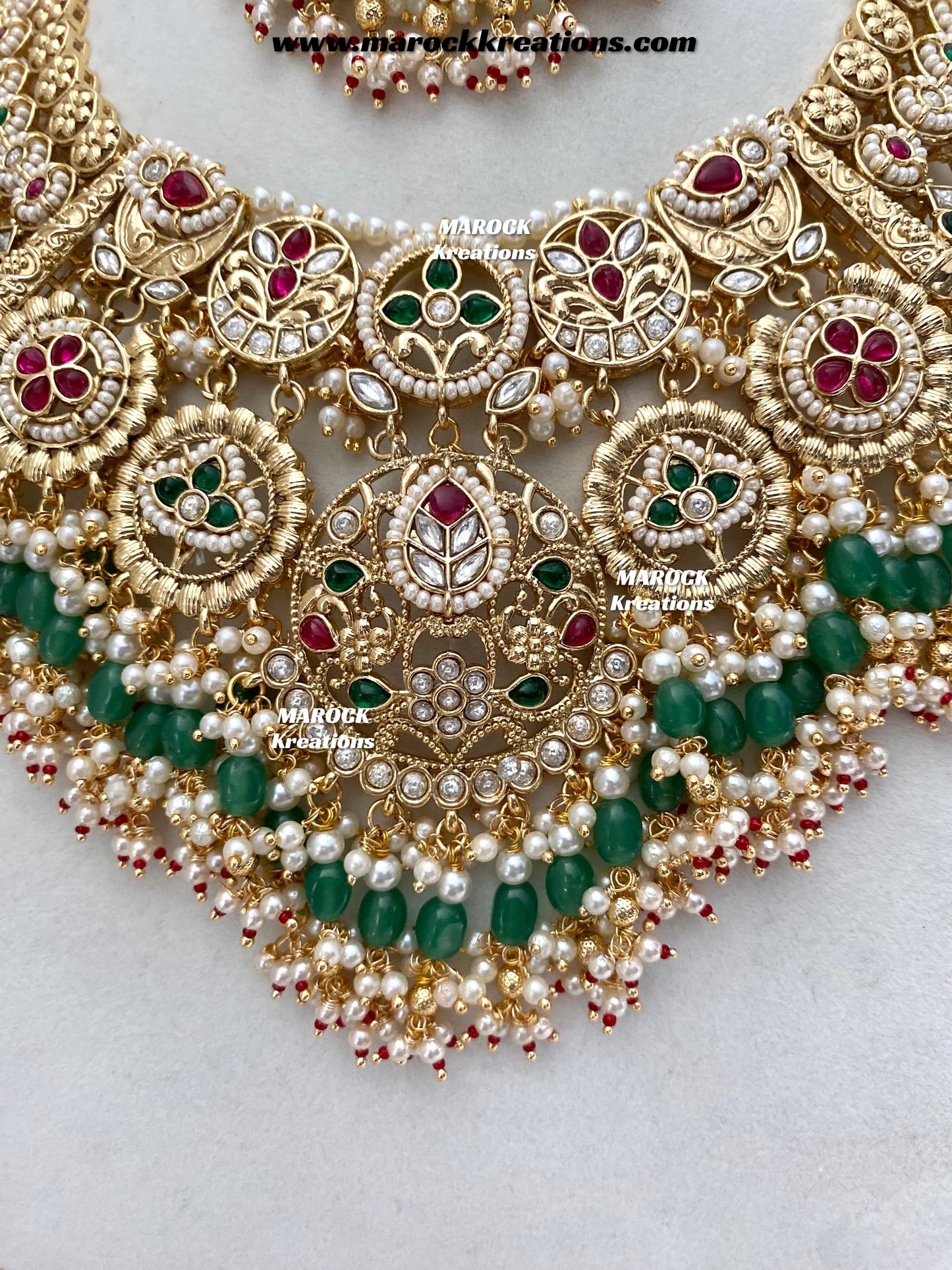 Rachna Premium Quality Kundan Bridal Set