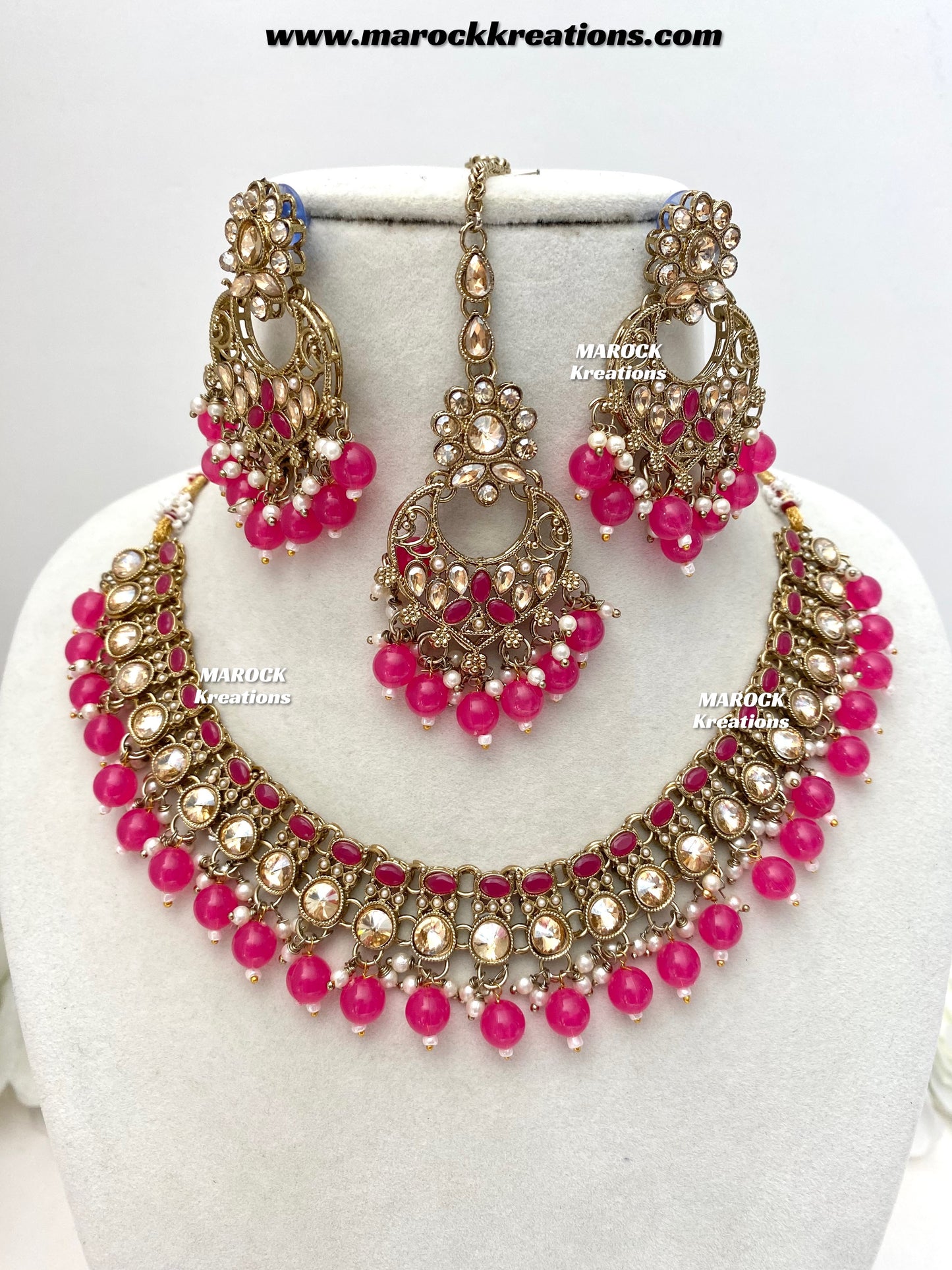 Shefa Polki Necklace set