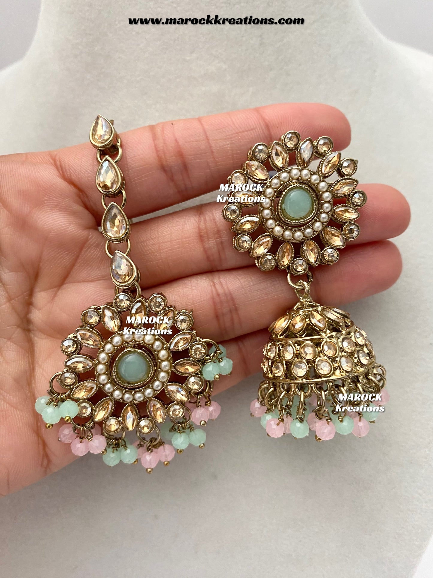 Sameera Polki Necklace set