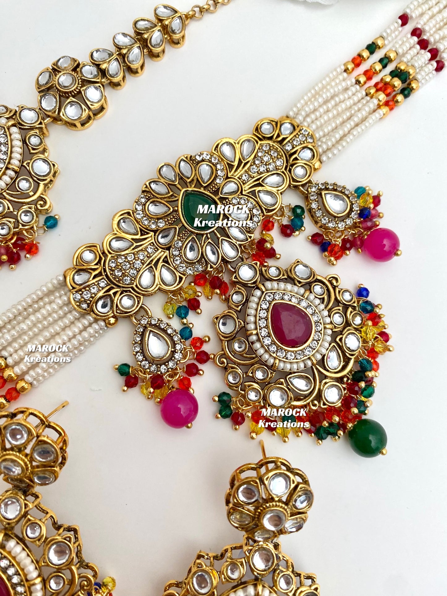 Mahima Premium Quality Kundan Choker set