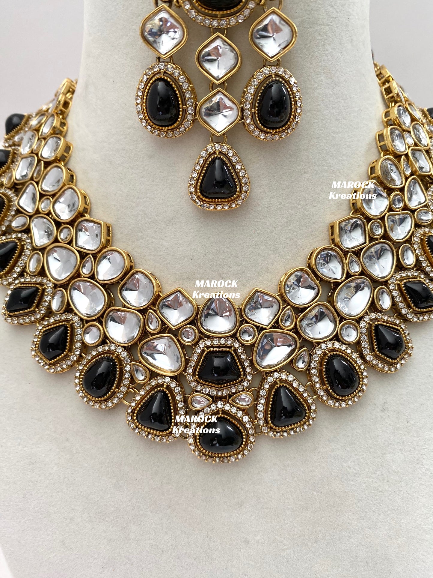 Patriza Sabyasachi inspired Premium Quality Kundan Statement Necklace set