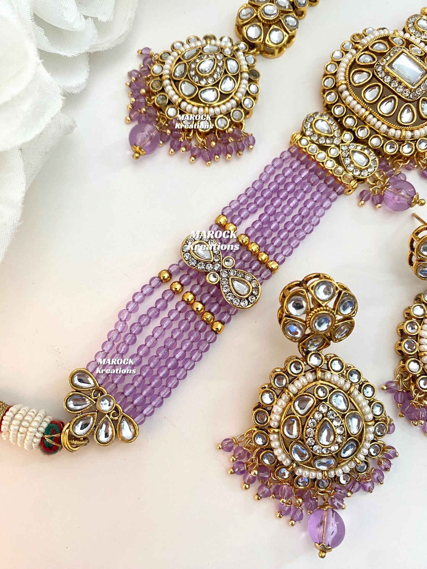 Simona Premium Quality Kundan Choker set