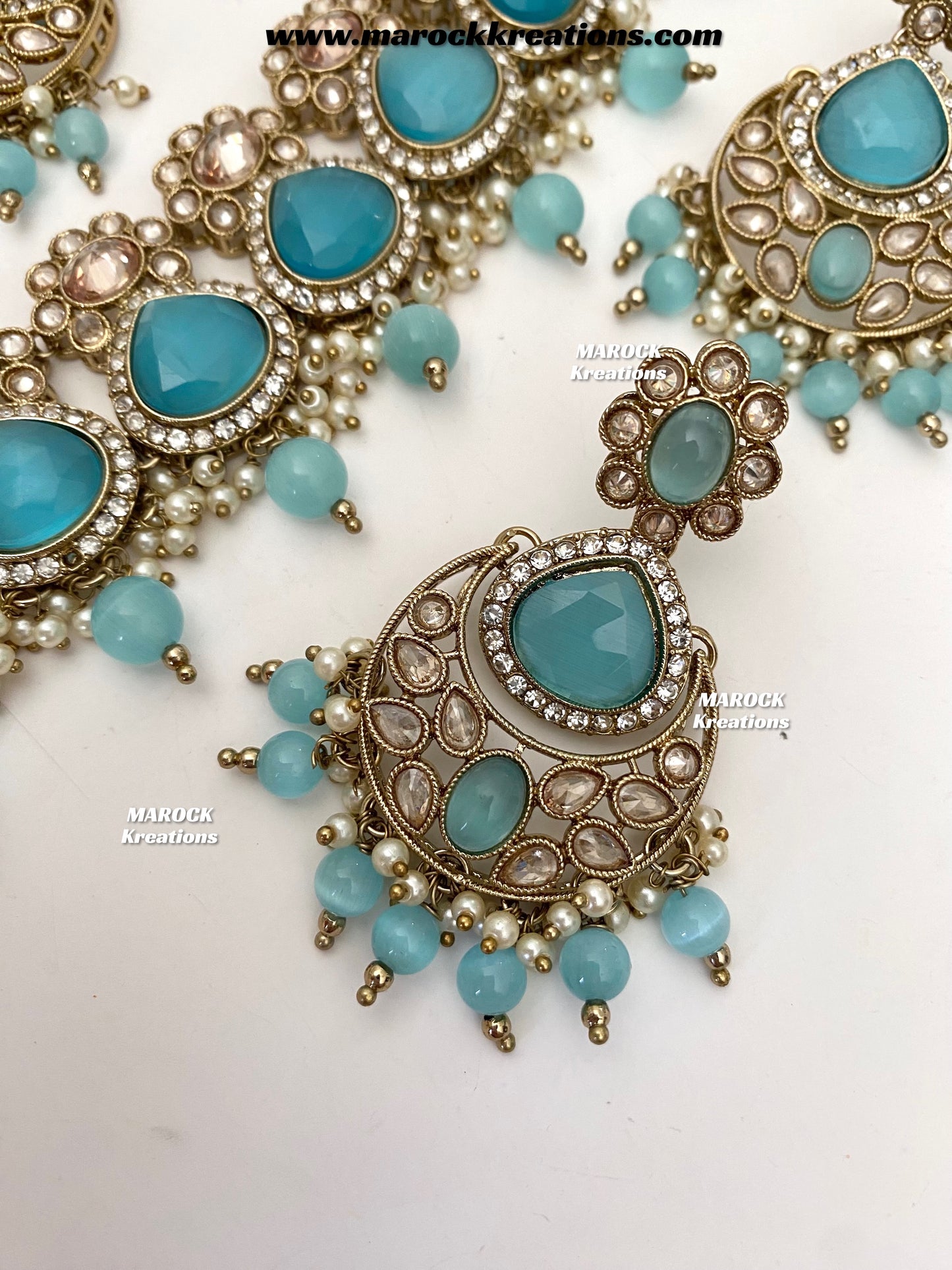 Kinjal Premium Quality Polki and Monalisa Statement Choker set