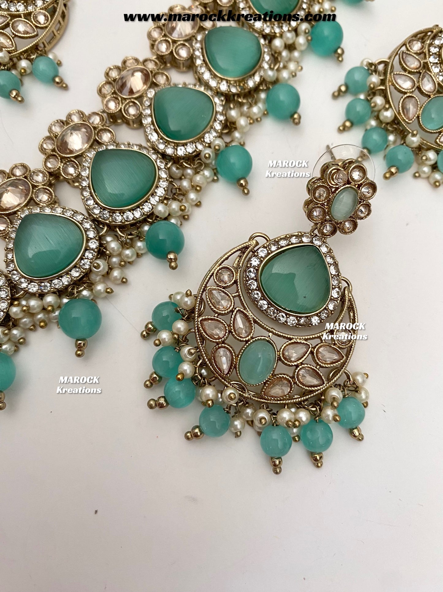 Kinjal Premium Quality Polki and Monalisa Statement Choker set