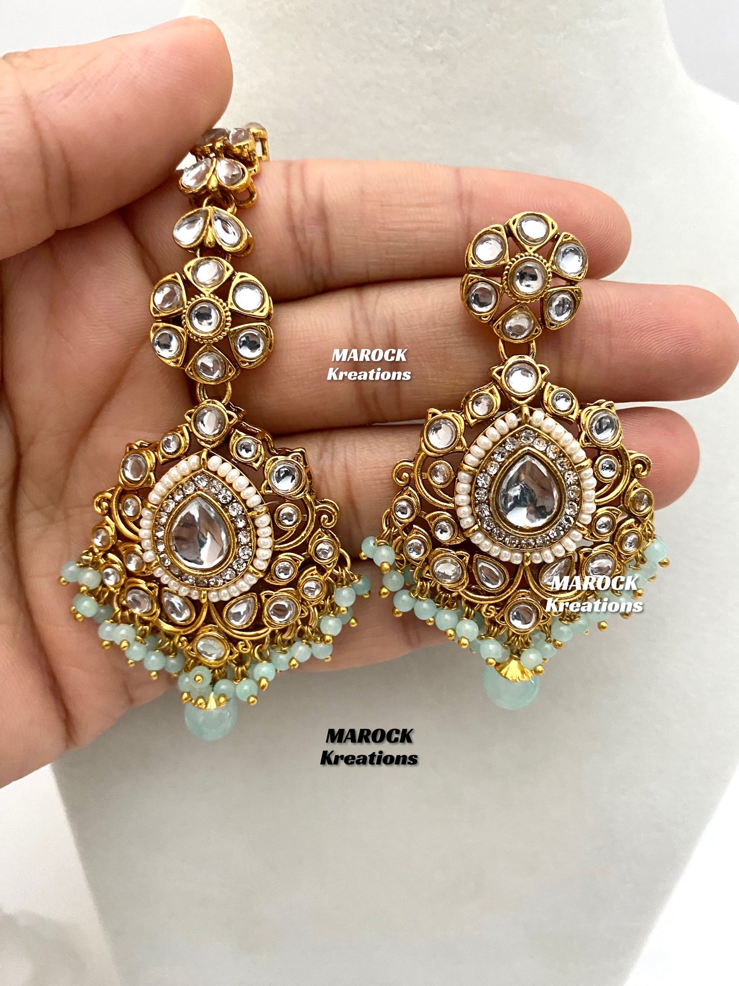 Mahima Premium Quality Kundan Choker set