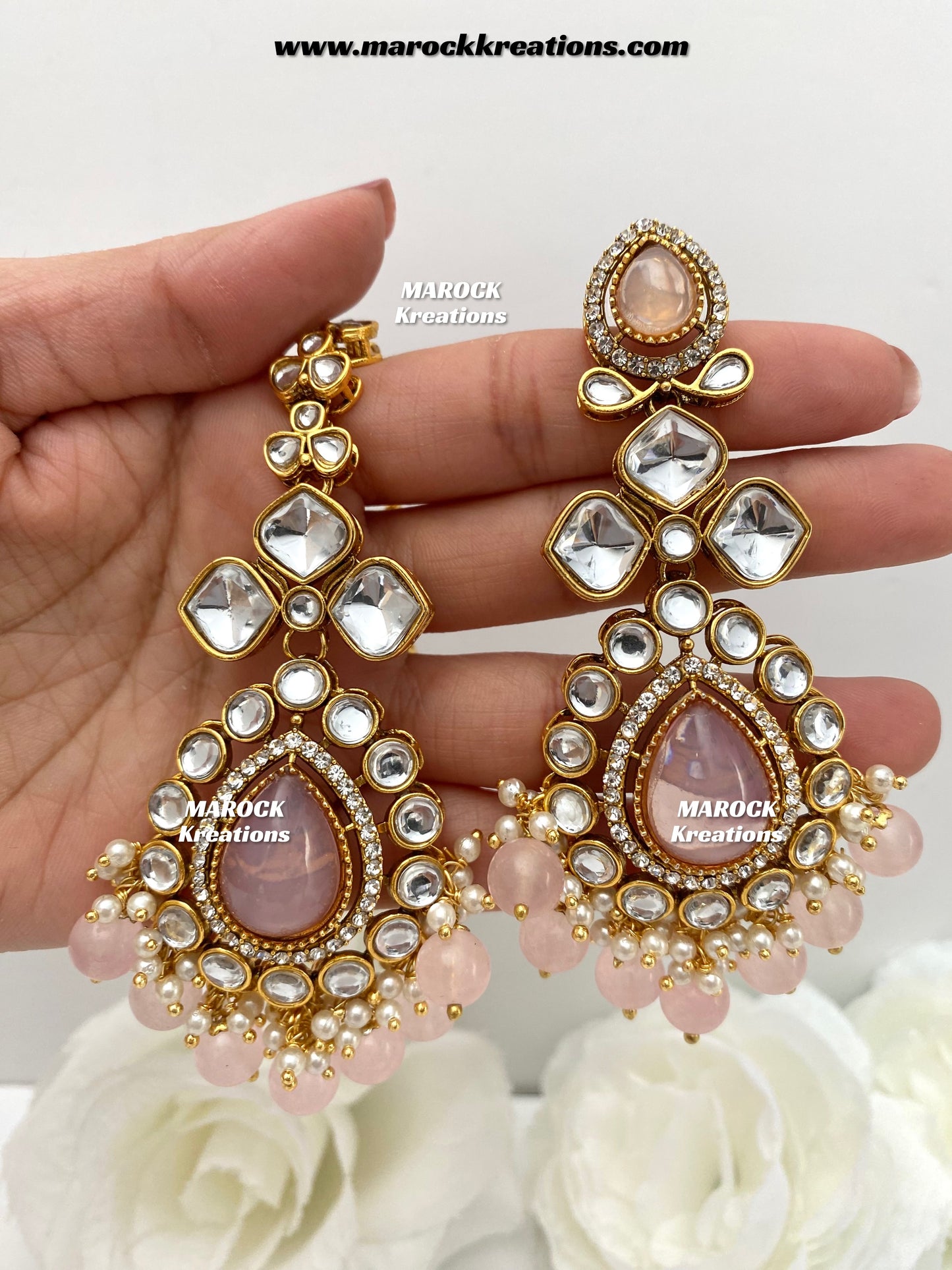 Ruhi Premium Quality Statement Kundan Necklace/Bridal set